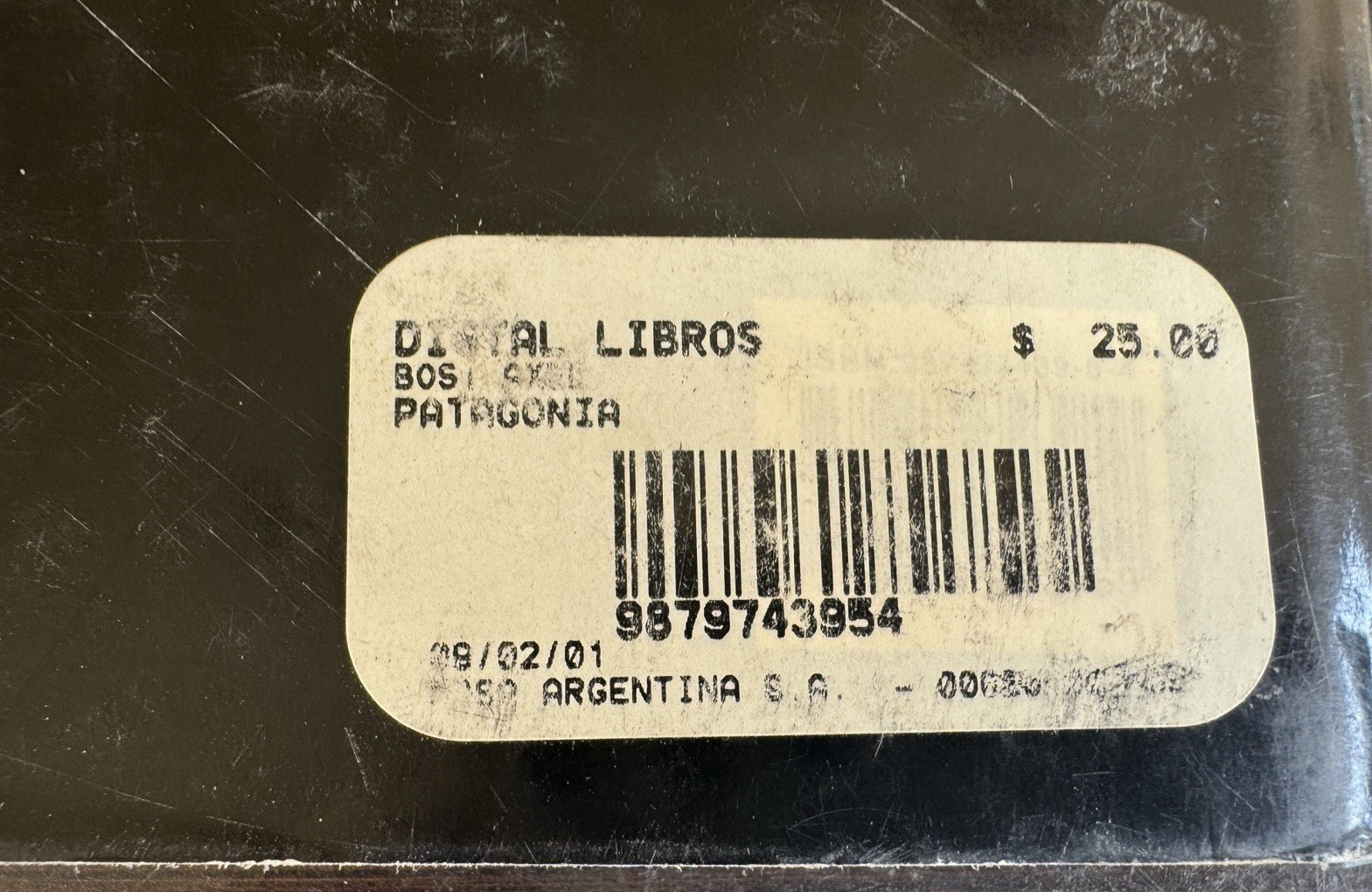 Spanish Version Patagonia Book Axel Bos, Rivademar Hardcover VGUC 2001