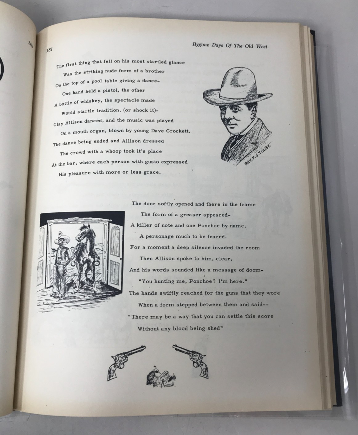 Bygone Days of the Old West, Fred Lambert, 1948, E-101