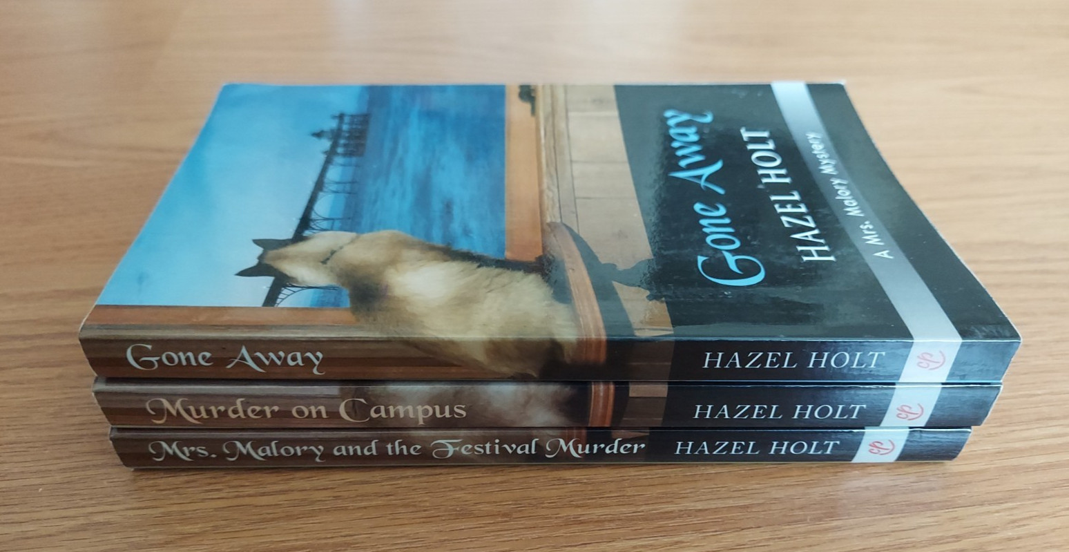 Lot Of 3 A Mrs. Malory Mystery Books by Hazel Holt Paperback Very Good Cond.
