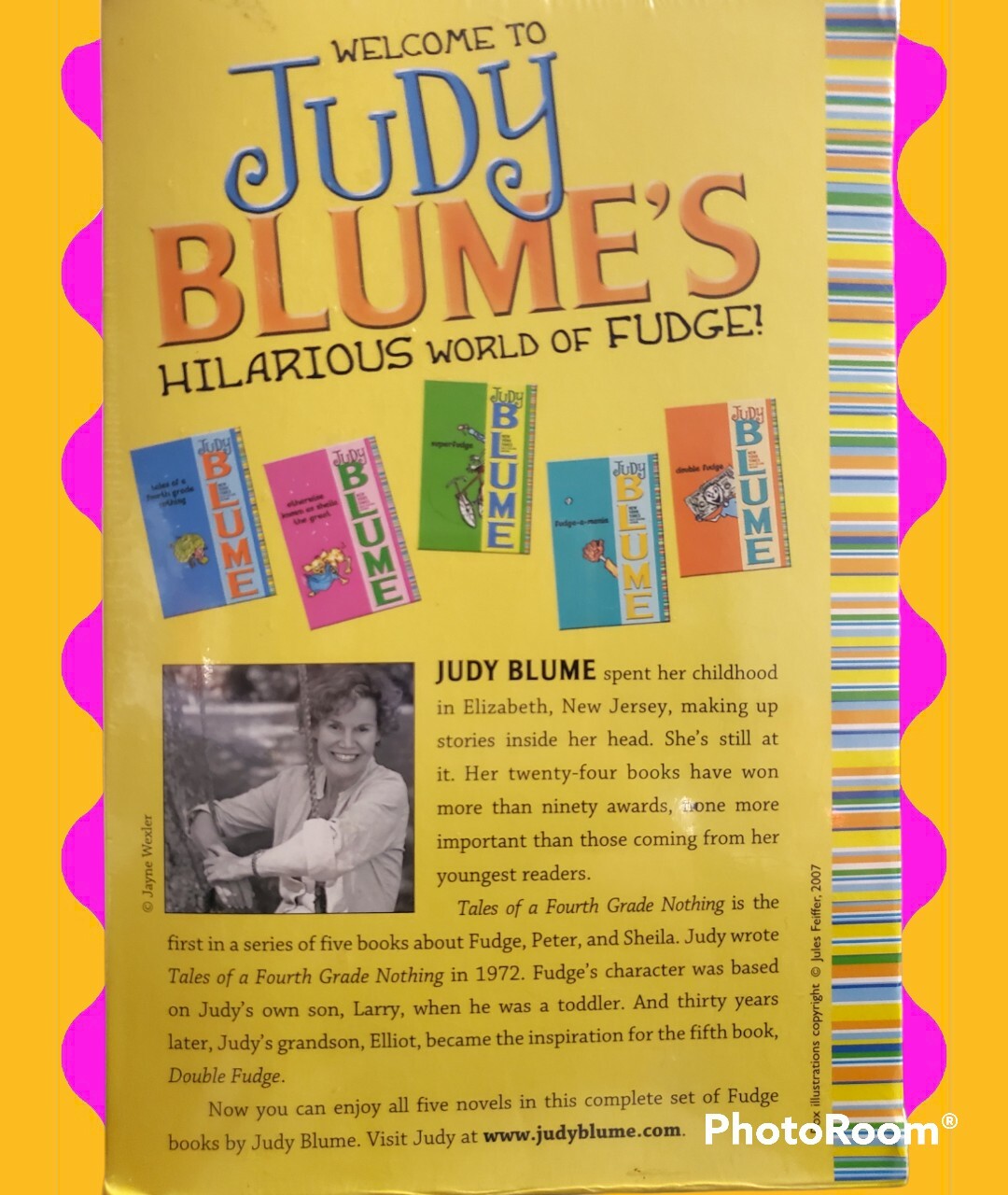 Judy Blume’s Fudge Box Set by Judy Blume (2007, Box or Slipcased / Digest Paper…