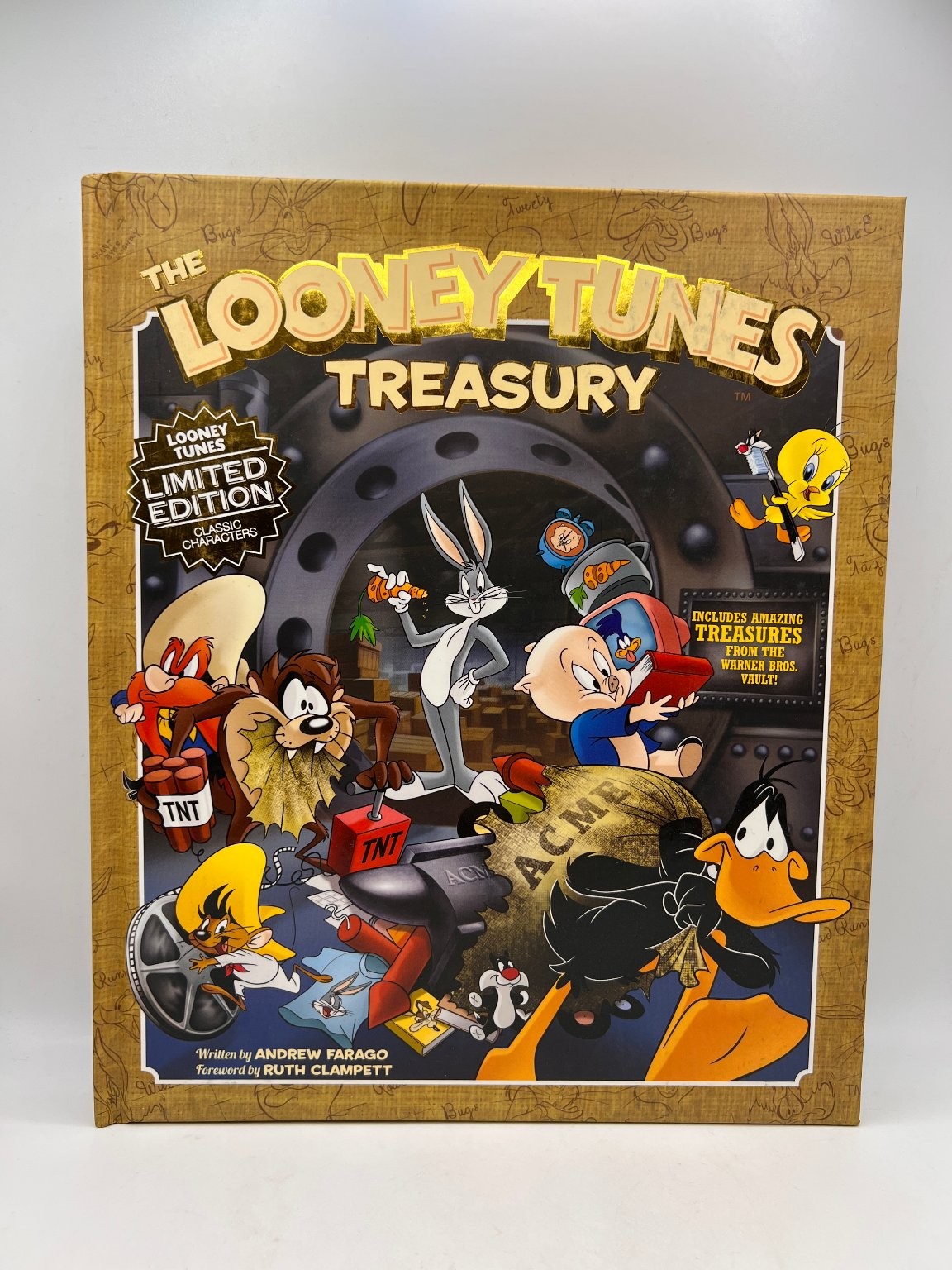 Looney Tunes Treasury Limited Edition Hardcover Book Warner Bros Classic