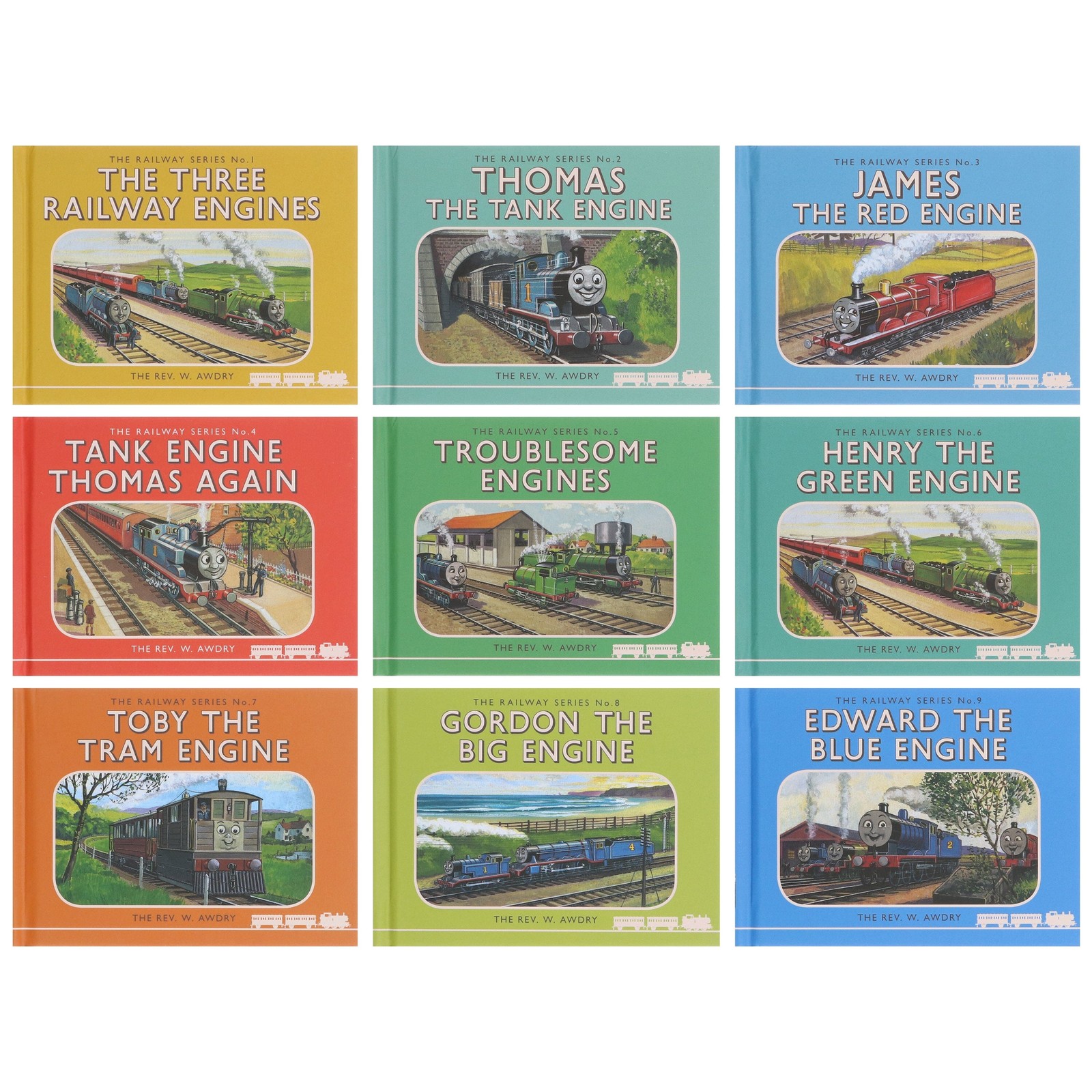 Thomas the Tank Engine: The Railway Series by Rev. W. Awdry 26 Books – Ages 5+