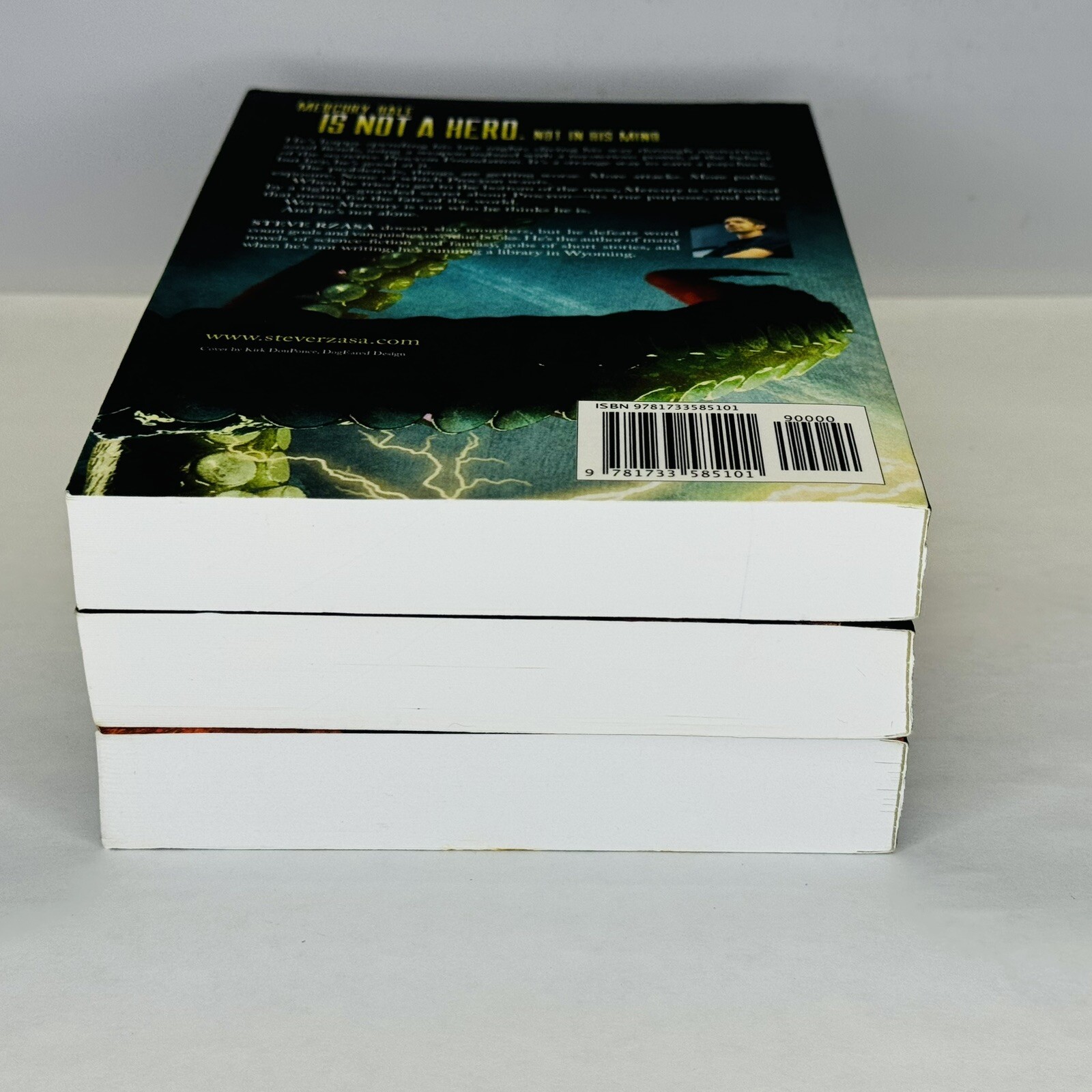 Mercury Hale Books 1-3 By Steve Rzasa Paperback Sci-Fi Guard Hire Risk Signed