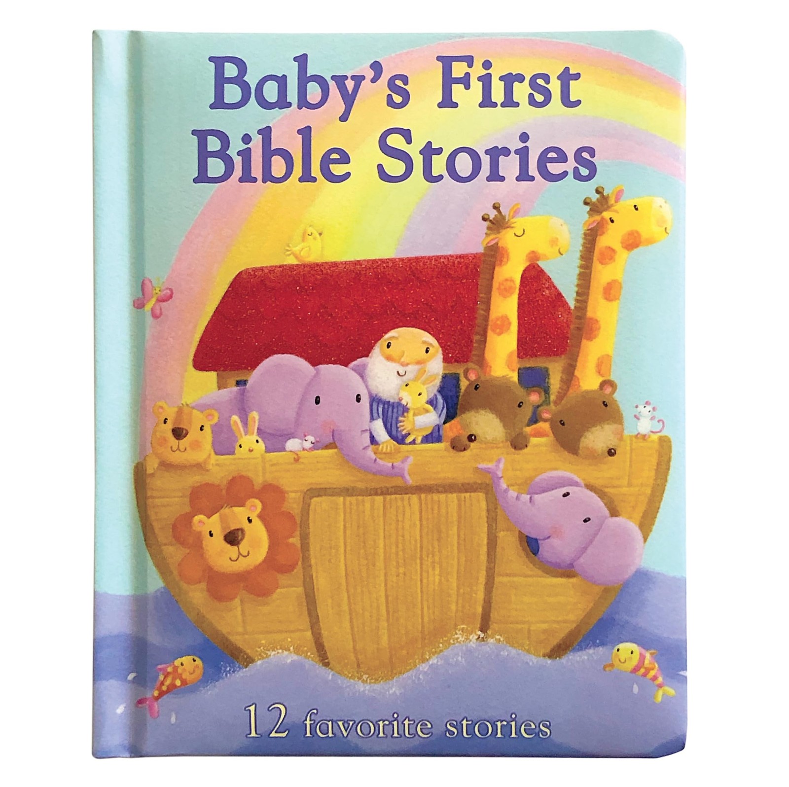 Baby’s First Bible Stories Padded Board Book Infant Baptism Christmas Easter New