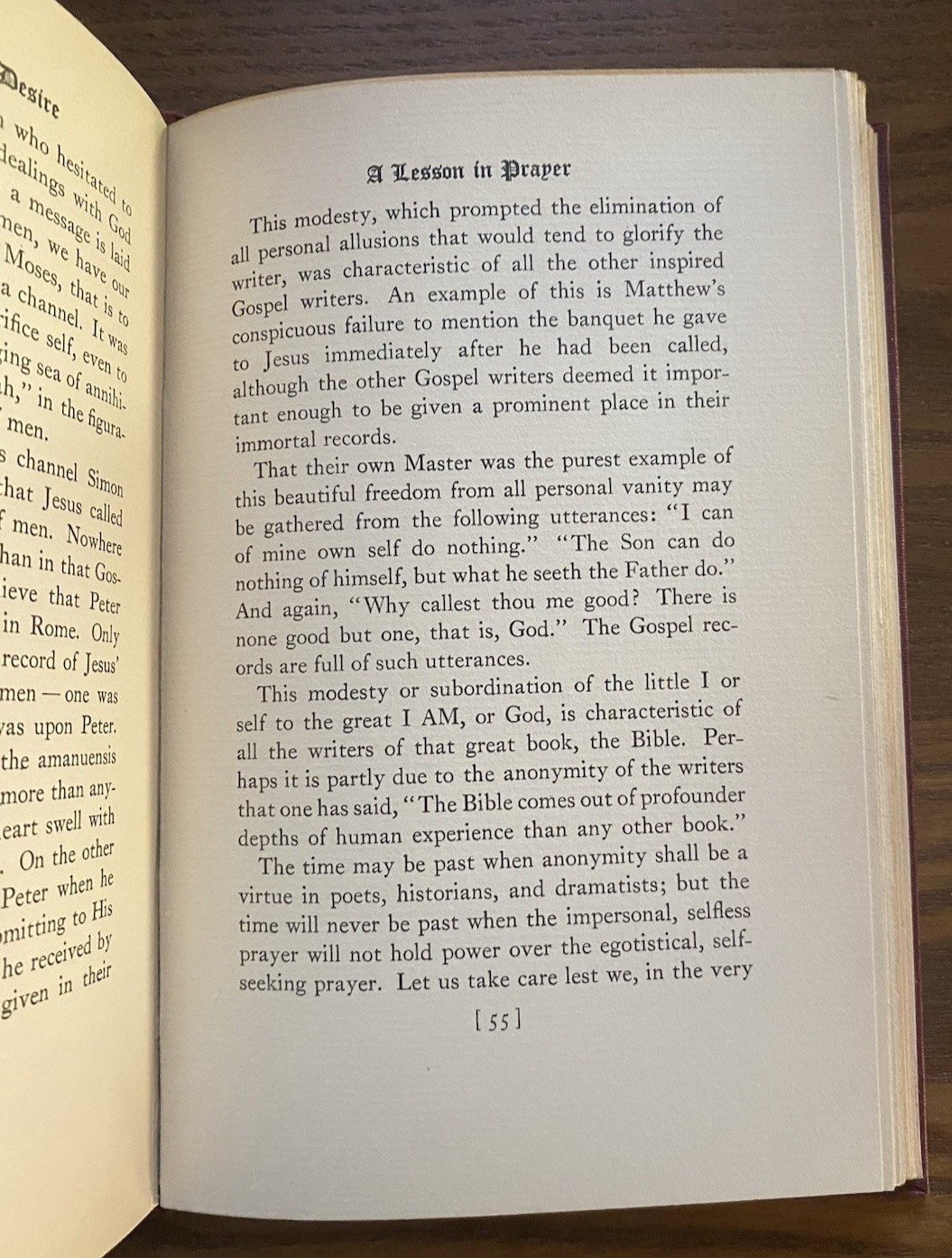 The Souls Sincere Desire 1925 Glenn Clark Hardcover Good Condition