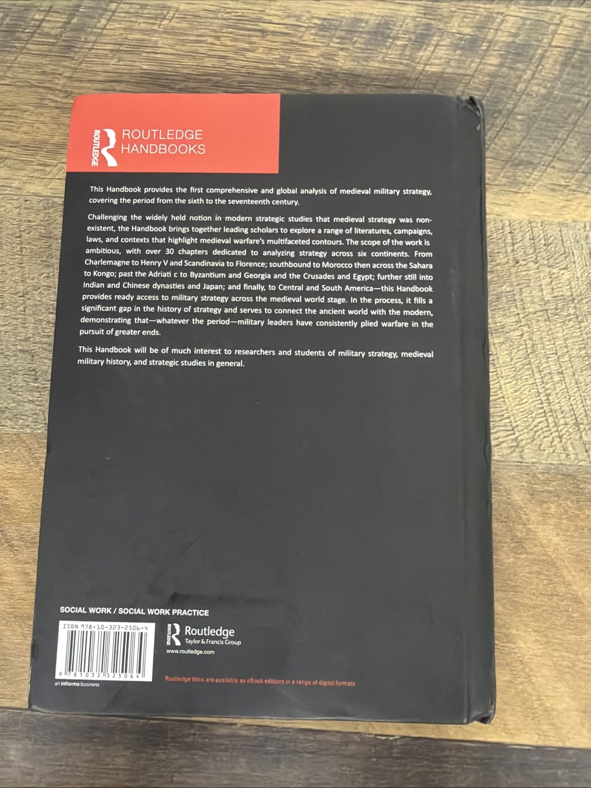 Routledge Handbook of Medieval Military Strategy by John D Hosler NEW/OTHER