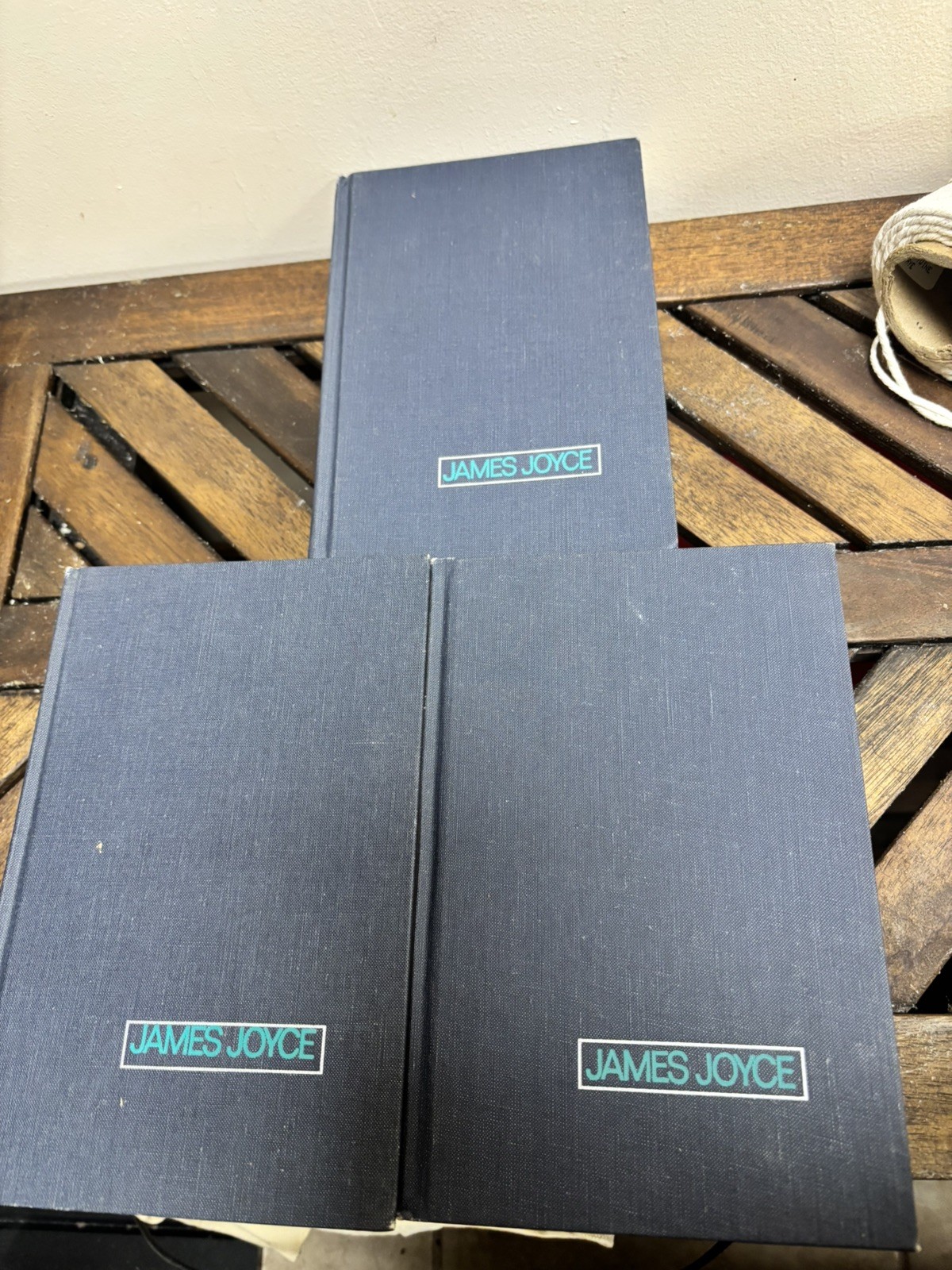3 James Joyce Novels: Finnegans Wake, Ulysses, Dubliners By Viking Press