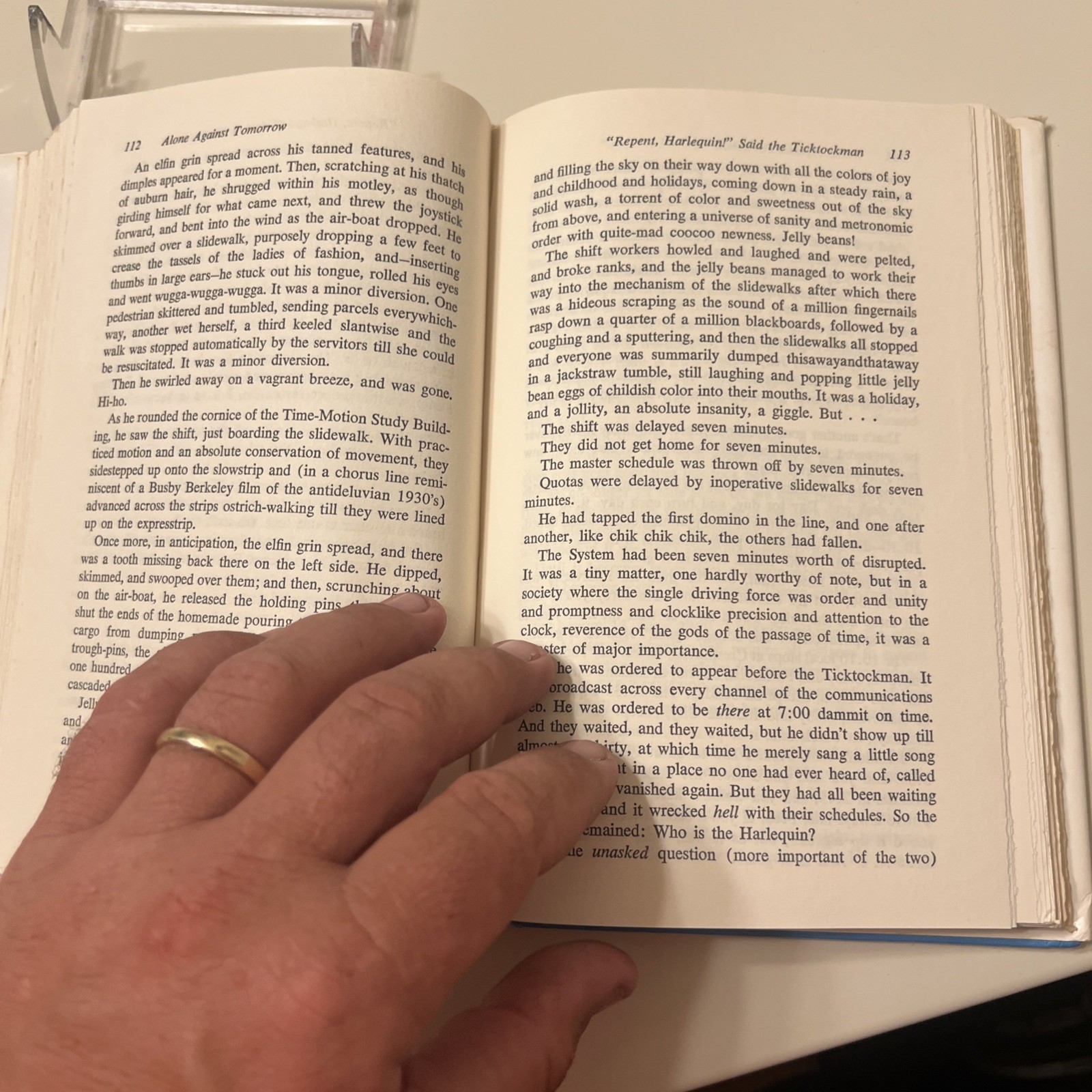 Alone Against Tomorrow by Harlan Ellison HB DJ 1971 Book Club Edition