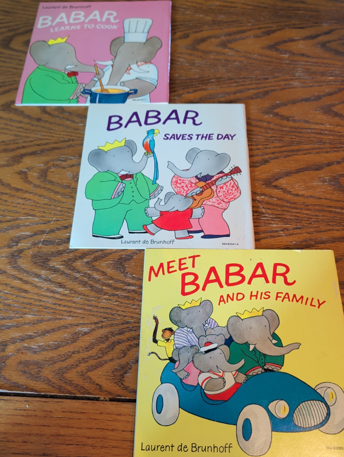 Collection Of Three Babar Random House Pictureback Books