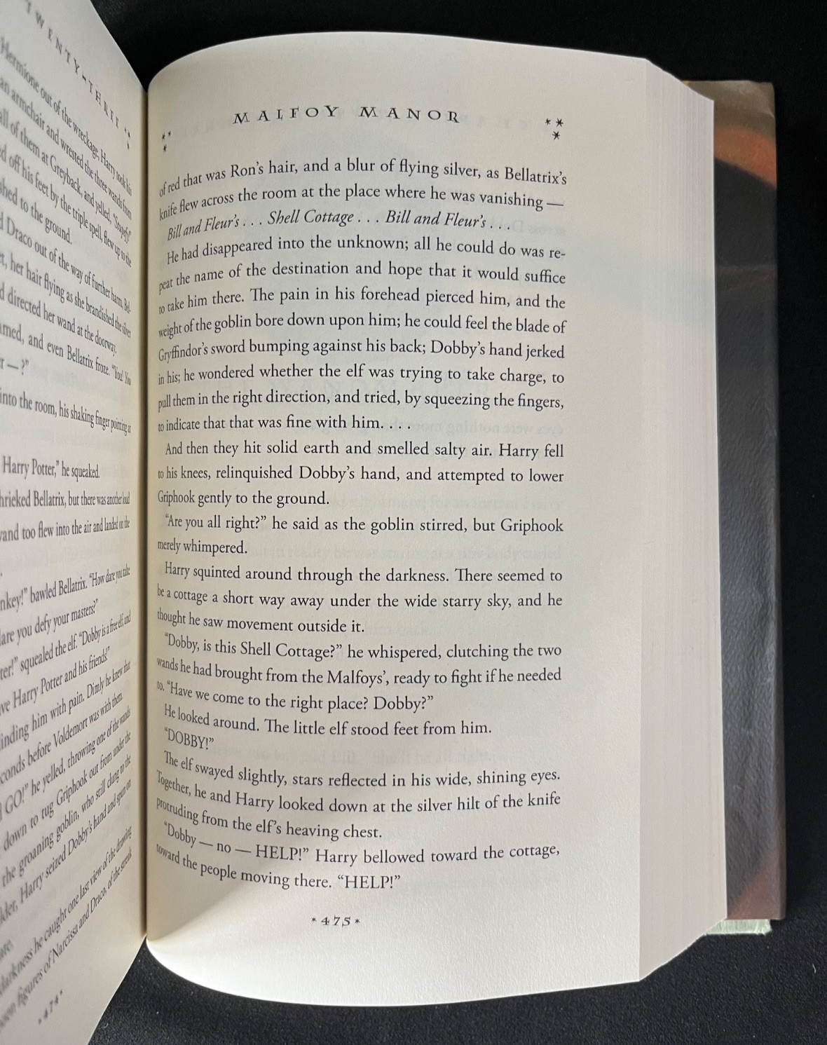 RARE HARRY POTTER and the Deathly Hallows 2007 1st Edition (ERROR) 759 End Page