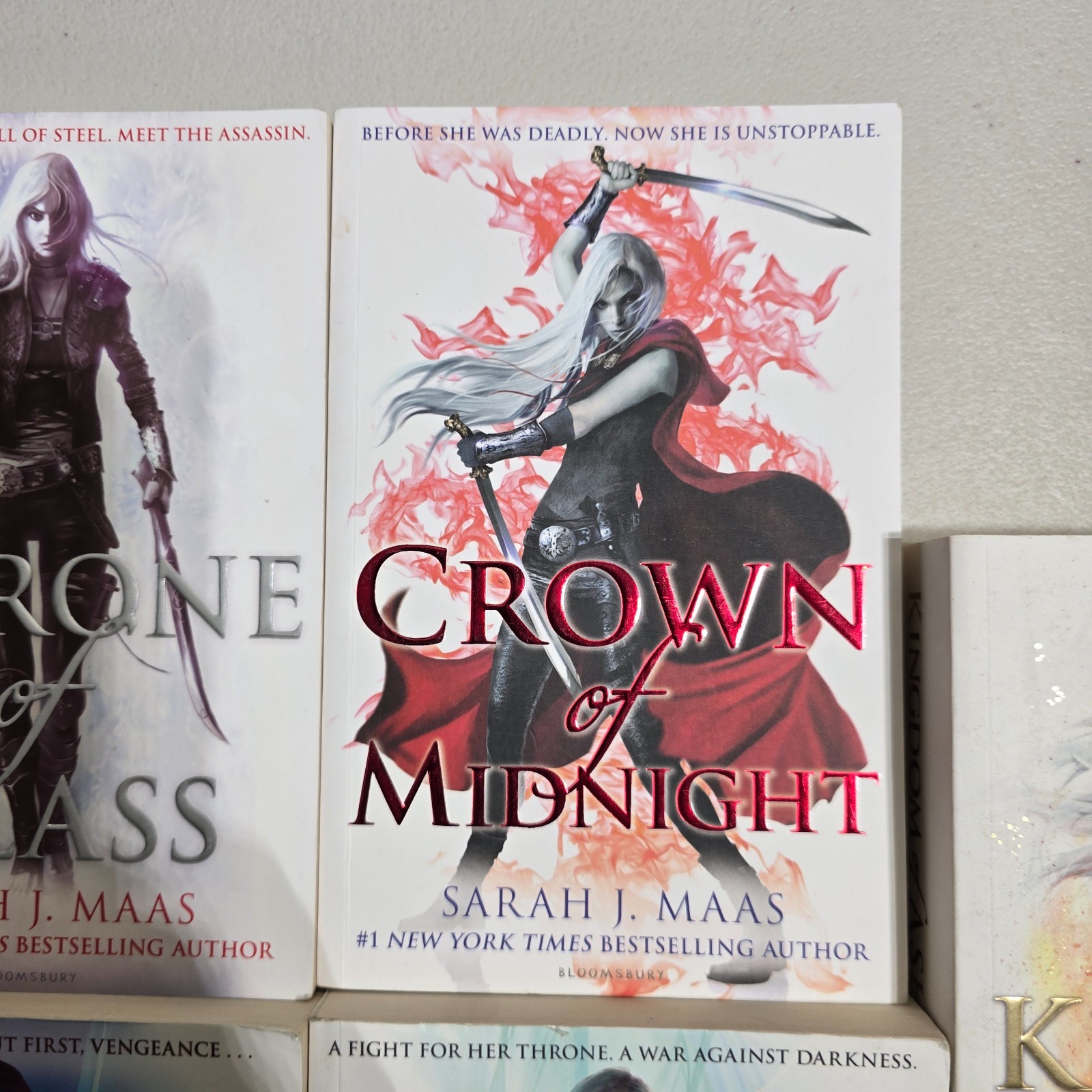 Throne Of Glass 7x Book Bundle by Sarah J. Maas – Paperback Bulk Lot Collection