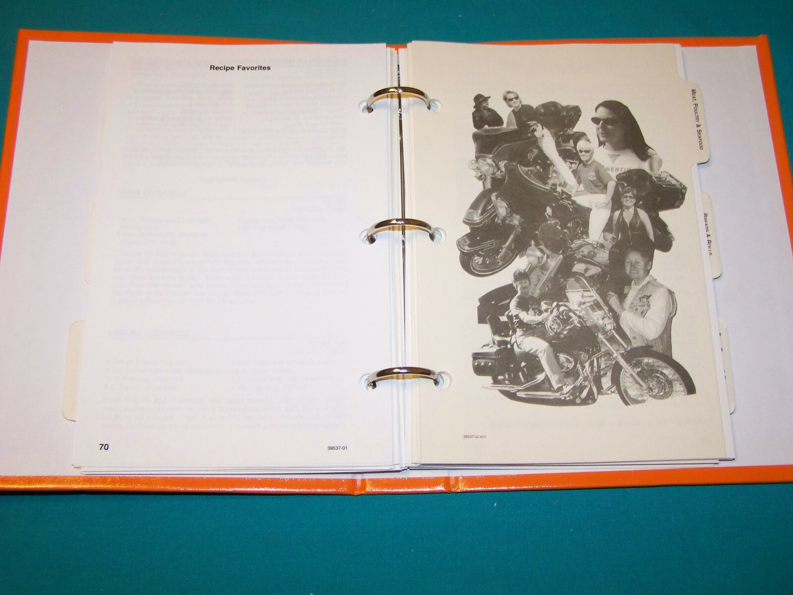 Ladies of Harley Raleigh HOG Cookbook Food, Friends and Motorcycles 2001 Photos