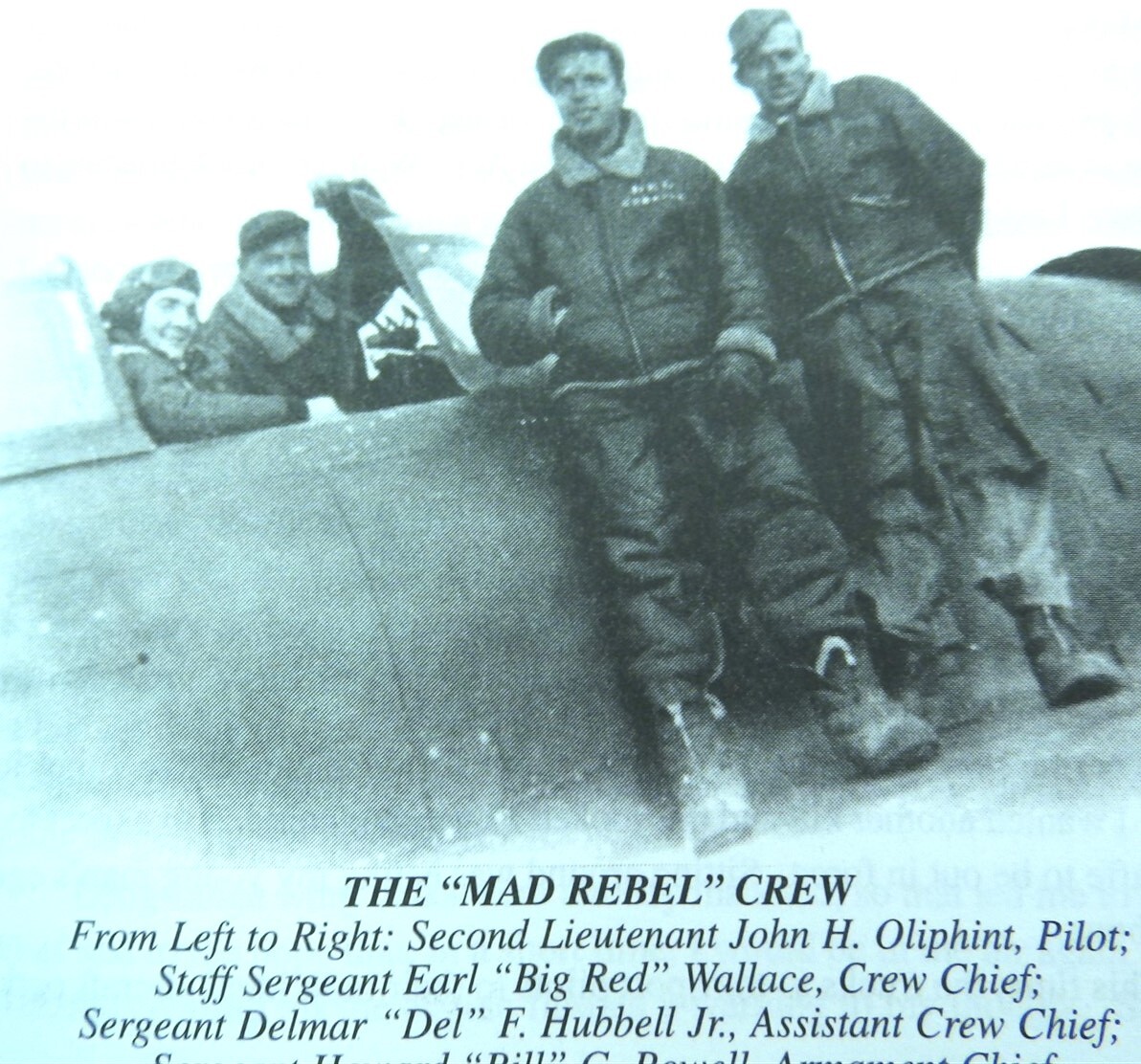 Mad Rebel: A Youth at War. Oliphant SIGNED P-47 359th Fighter Group POW