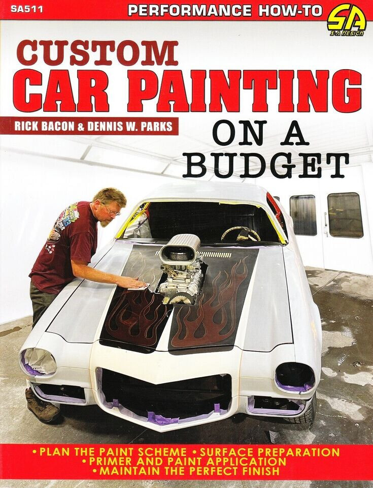 SA511 How to Custom Car Painting on a Budget Bodywork Prep Sanding Equipment