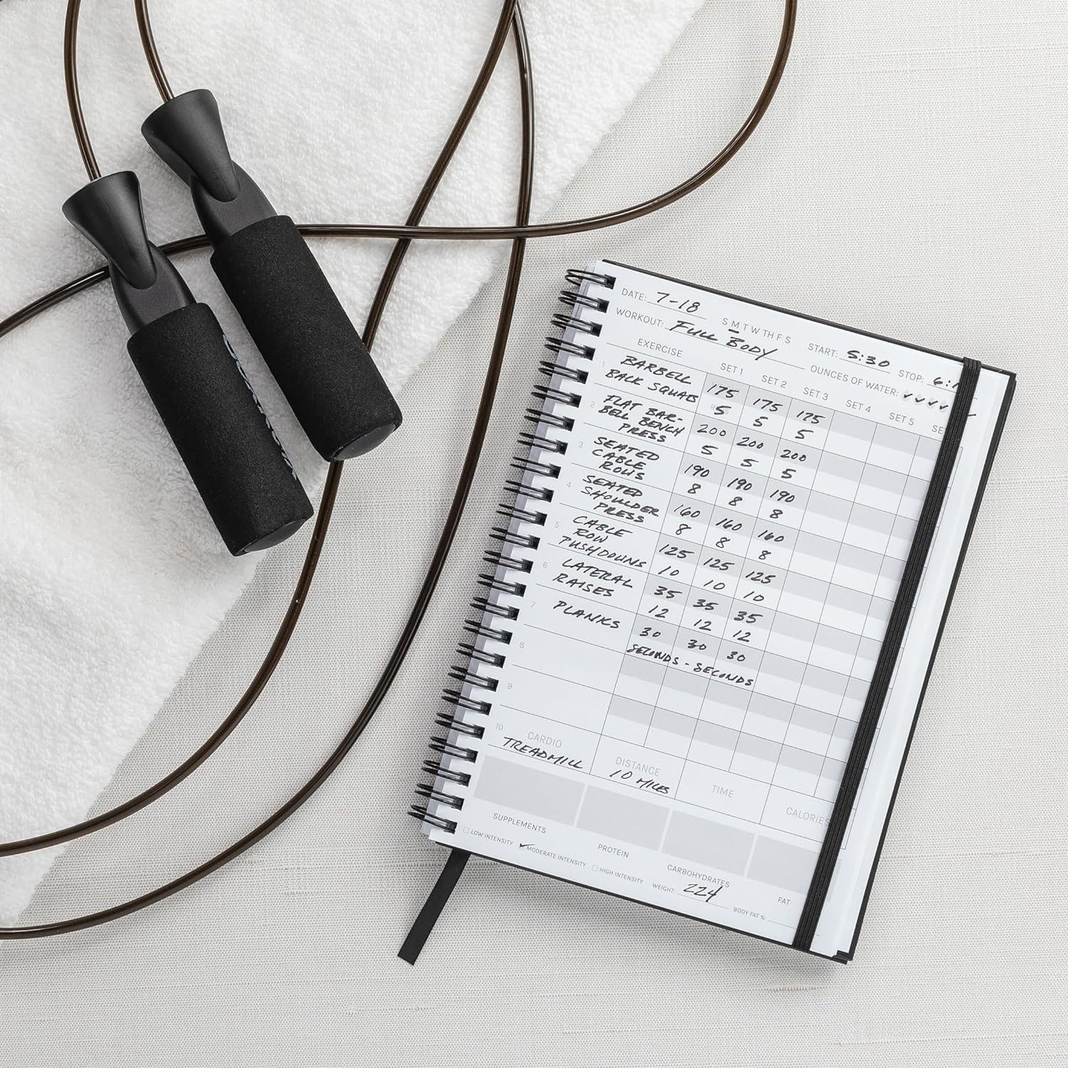 The Ultimate Fitness Journal for Tracking and Crushing Your Gym Goals – Detailed
