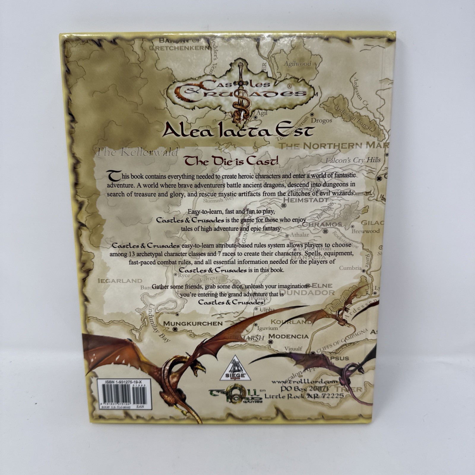 Castles & Crusades Players Handbook – Printing by Davis Chenault 2006 2nd Print