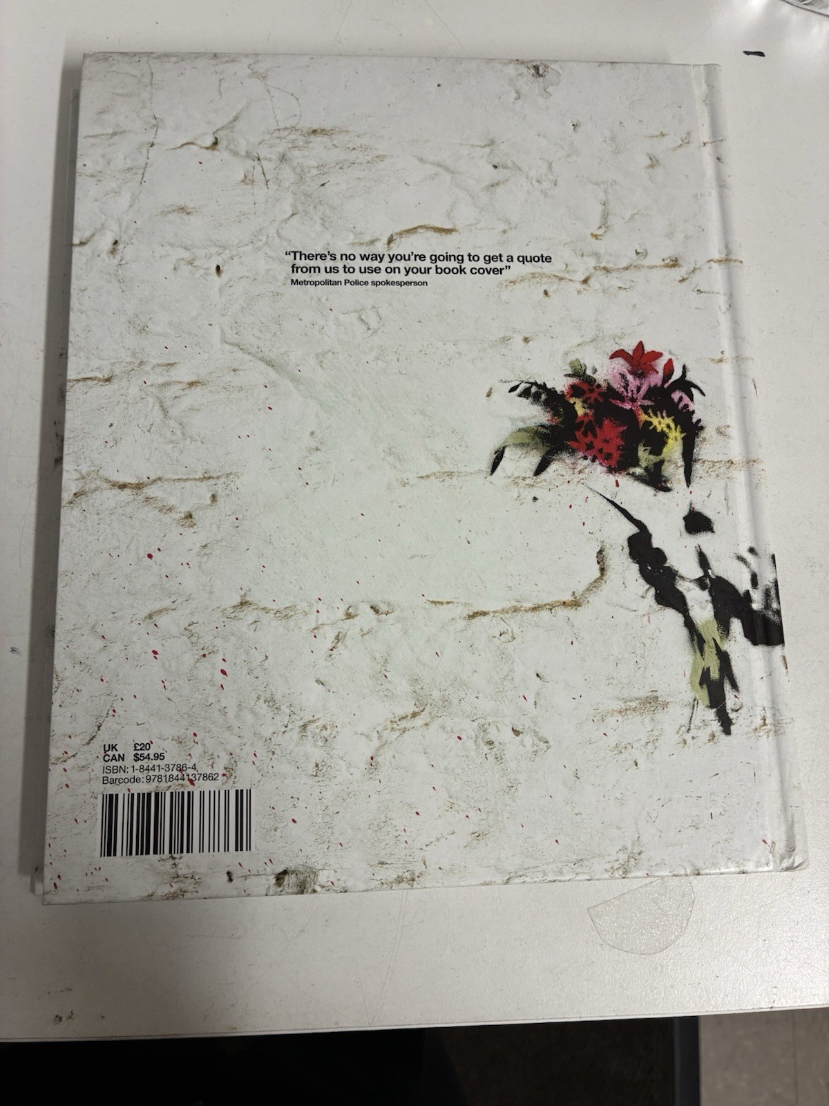 Wall and Piece Banksy Hardcover 2005 Century UK Street Art Graffiti Book