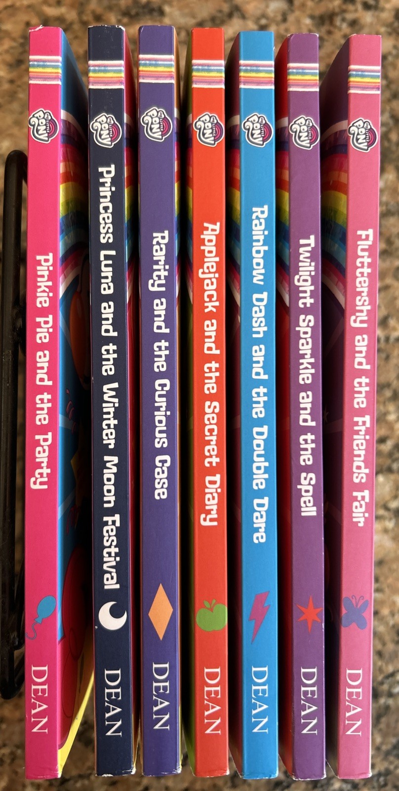 My Little Pony 7 PB Story Books With Activity Pages UK Editions NEW