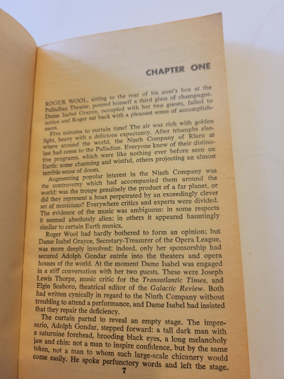 Space Opera by Jack Vance 1965 Pyramid 1st Printing Vintage SF Paperback Book