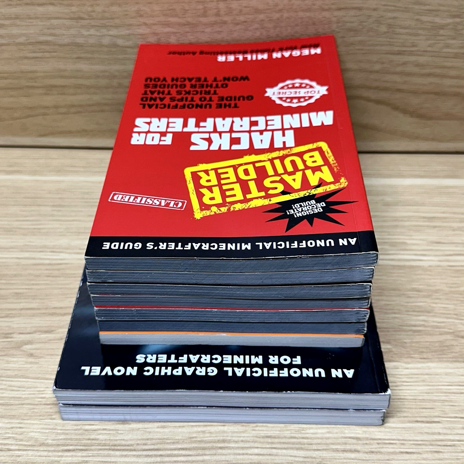 Lot of 9 Minecraft Unofficial Guides Hacks Handbooks Gaming Scholastic Books