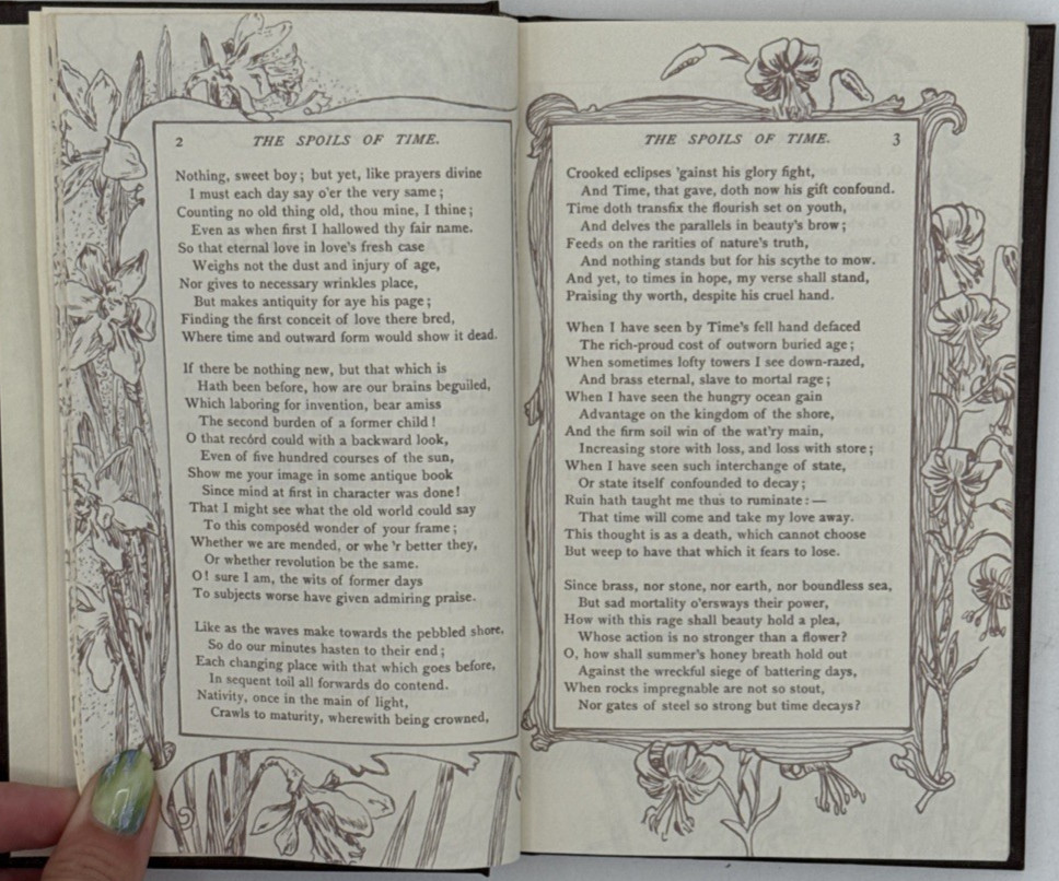 A Little Treasury of Favorite Poems by Varied Authors, HC Book 1978, B175