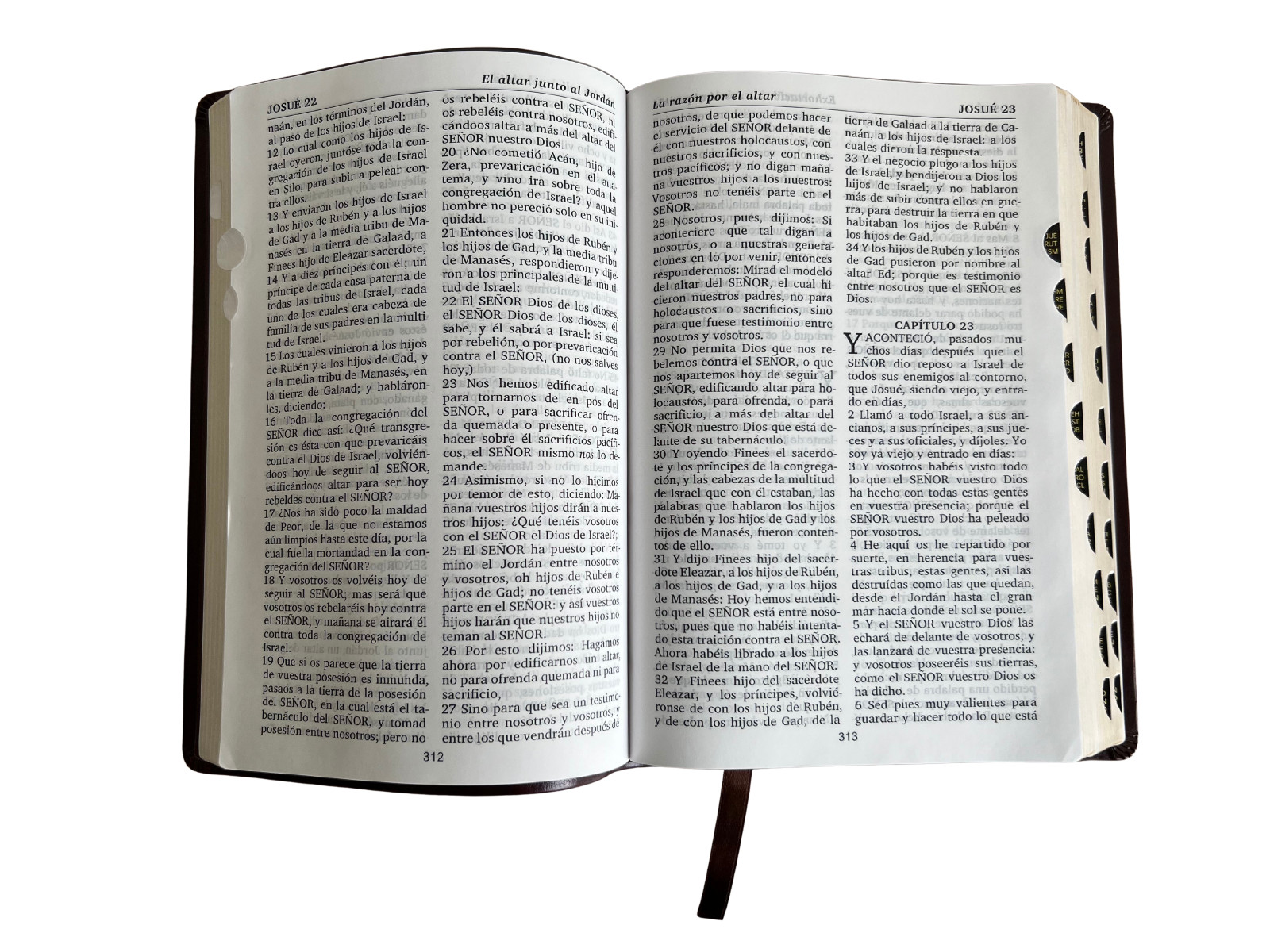 Valera 1602 Purificada Santa Biblia, 14-pt font (9.5 x 7 x 1.5) – Burgundy