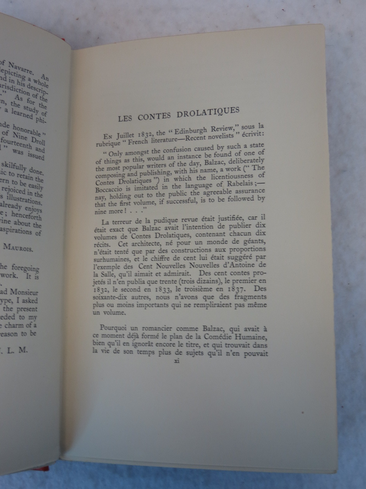 Honore De Balzac TEN DROLL TALES Limited Edition # 1042 John Lane c. 1926