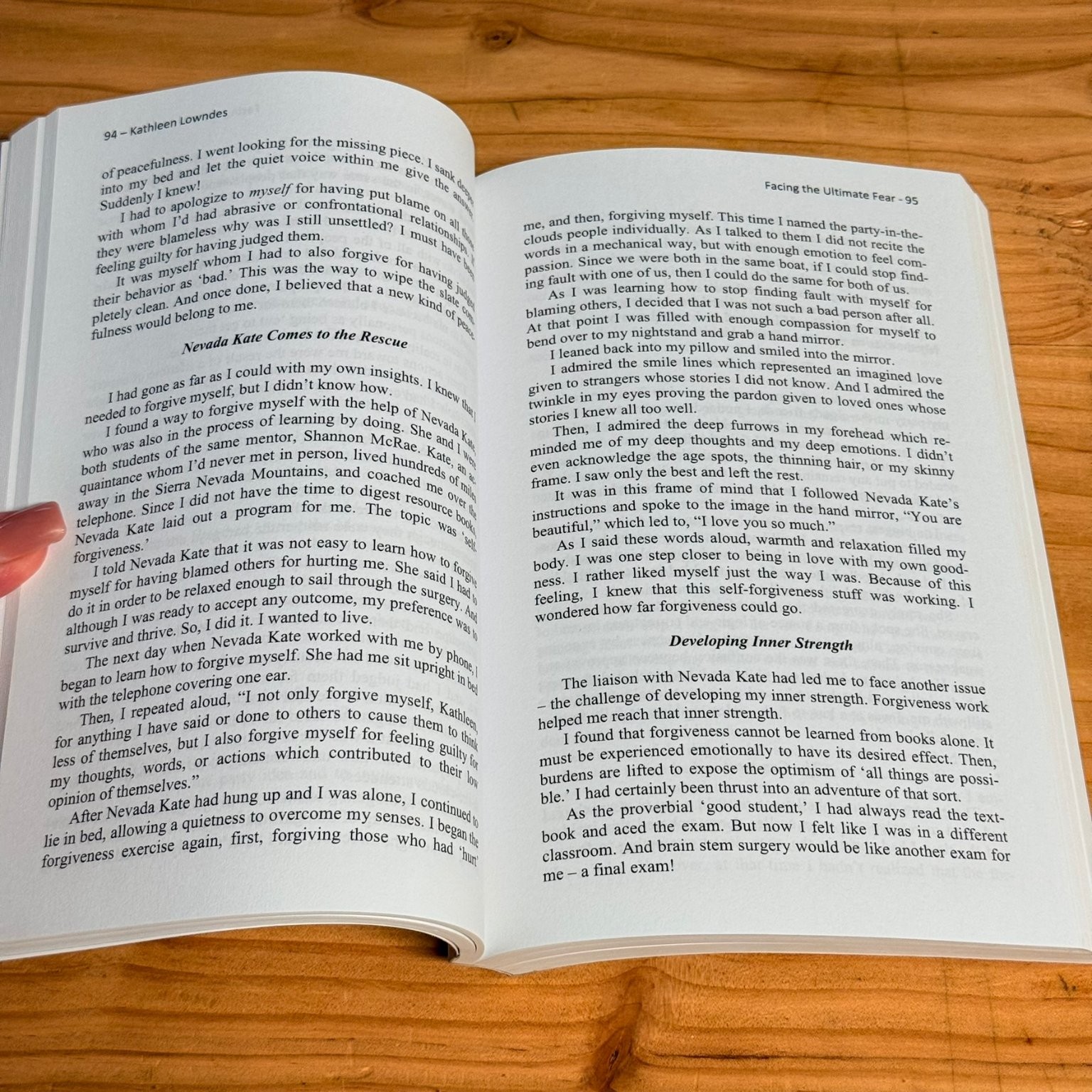 Facing the Ultimate Fear Kathleen Lowndes 2018 Paperback Self-Help