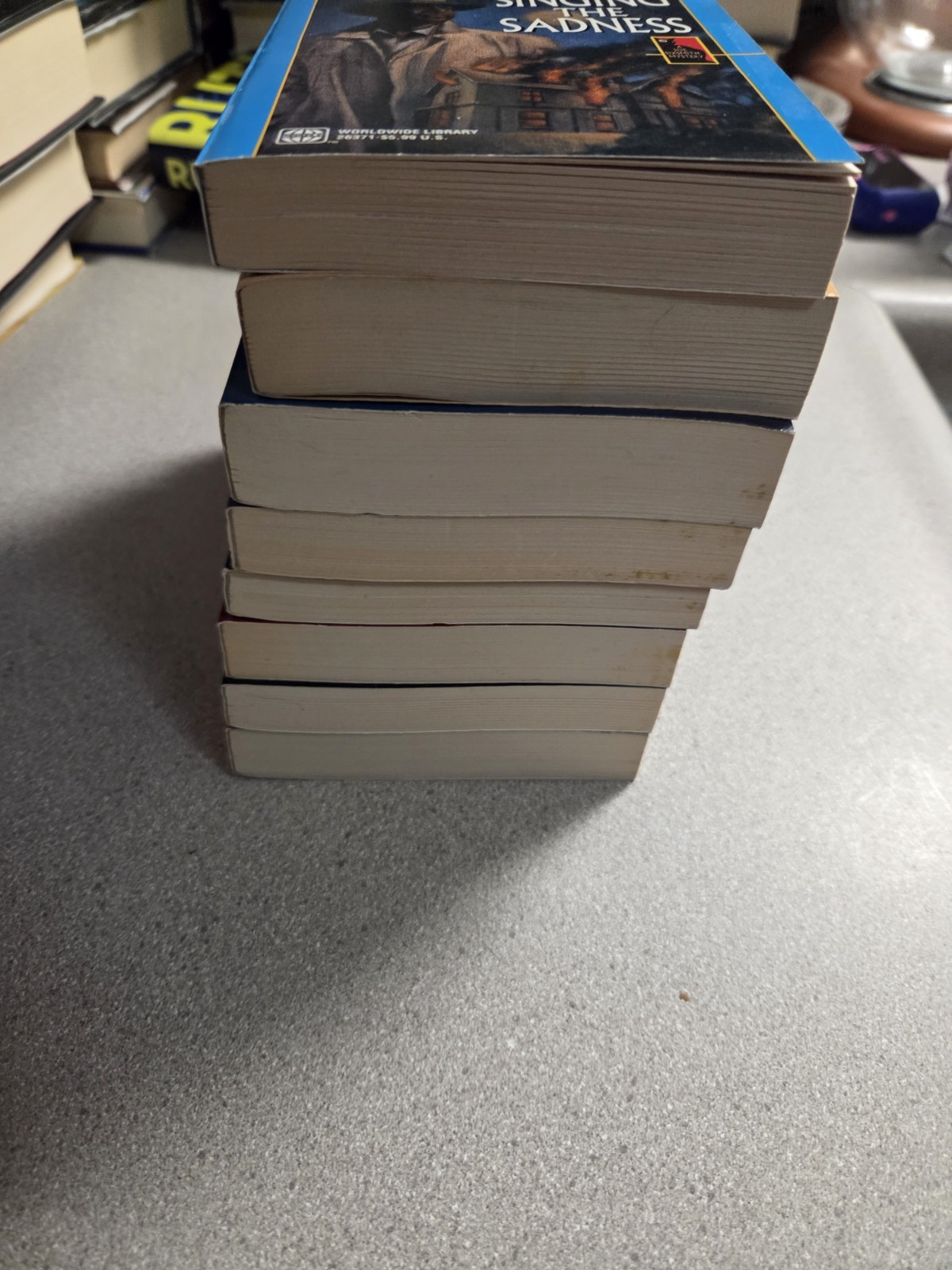 Reginald Hill LOT of 8 paperbacks. Various titles