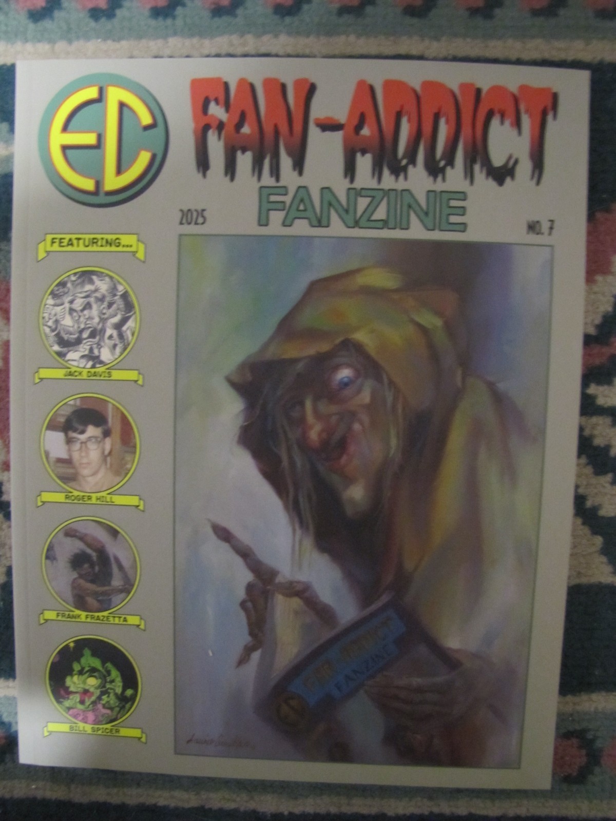 EC FAN-ADDICT FANZINE #7 w/ Frazetta Brand new