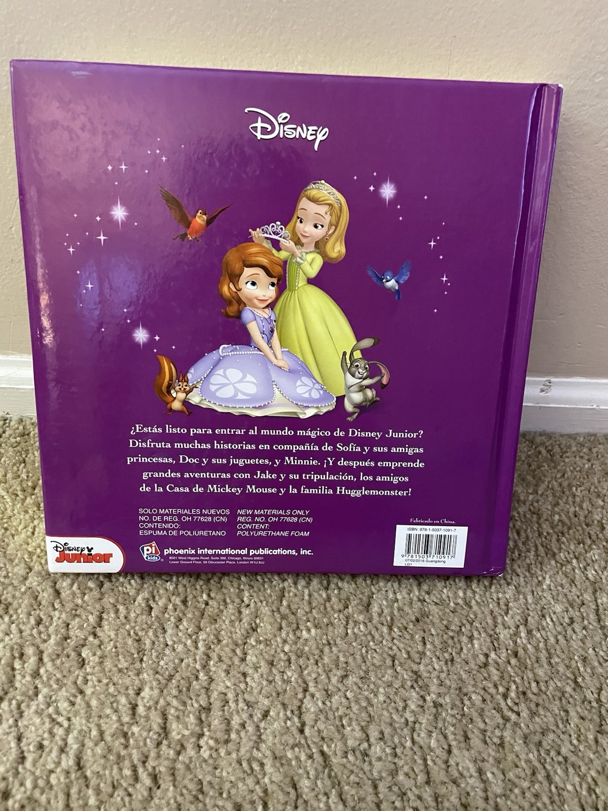 LIBRO DE CUENTOS DISNEY “LA MAGIA DE DISNEY JUNIOR”, EN ESPAÑOL