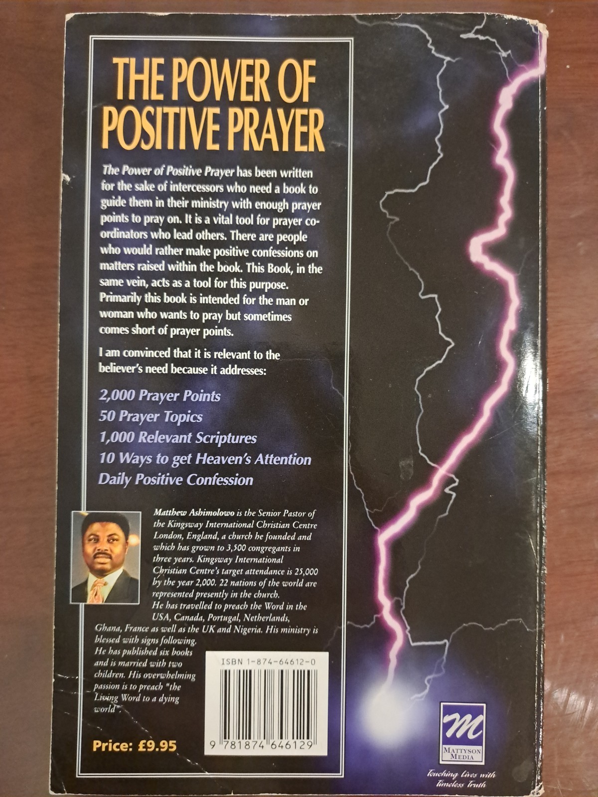 Power of Positive Prayer: 2000 Prayer Points (WRITING OM INSIDE BACK COVER)