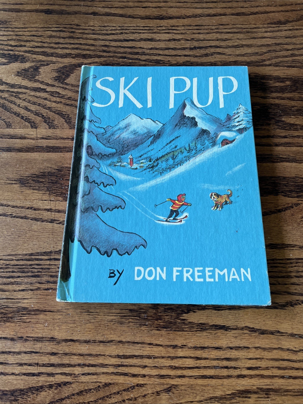 RARE Ski Pup Don Freeman Hardcover 1963 Viking Book Club Ed, Author of Corduroy
