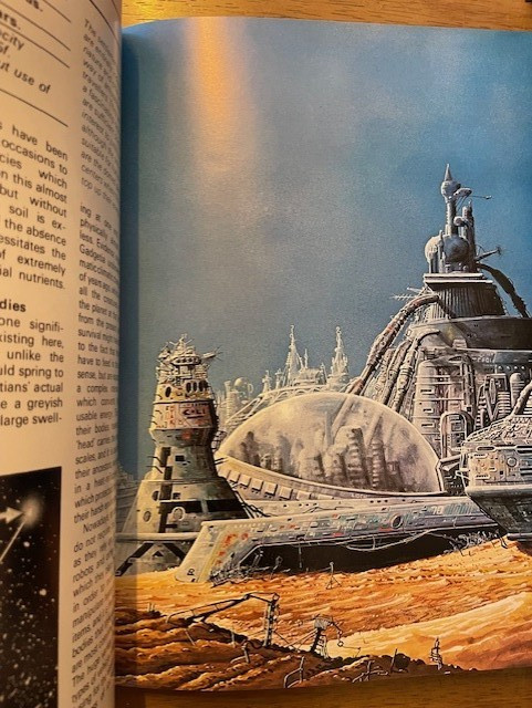 ALIENS IN SPACE by Steven Caldwell ( Hardcover Book 1979 Dust Jacket Sci-fi)