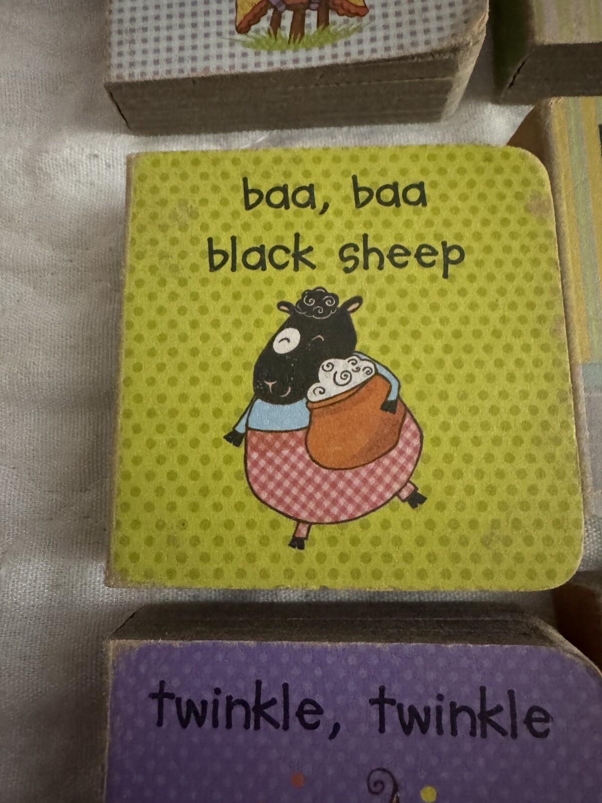Melissa & Doug Natural Play Book Little Nursery Rhymes 6 Board Books