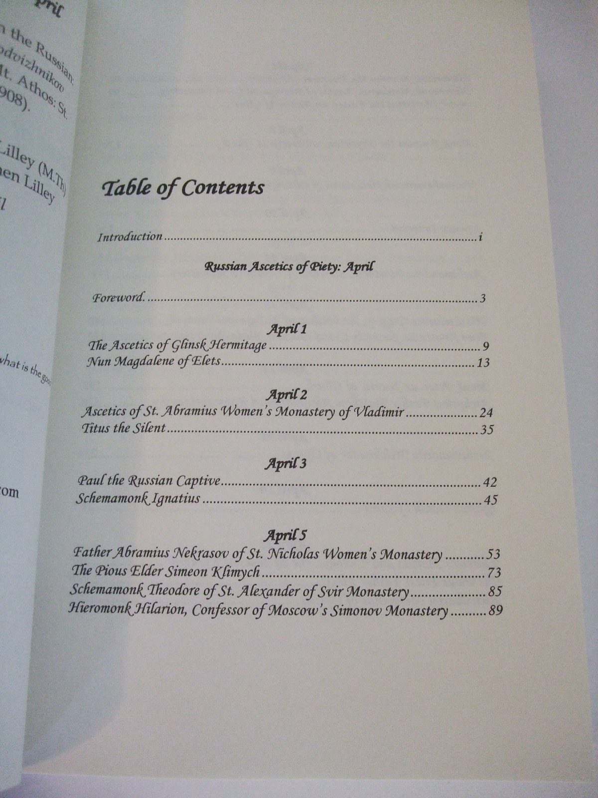 Russian Ascetics of Piety of the 18th and 19th Centuries: January-April 15% OFF