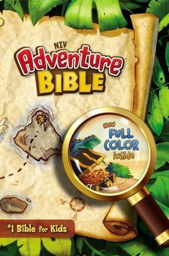 NIV, Adventure Bible, Hardcover, Full Color, Zondervan, Good Book