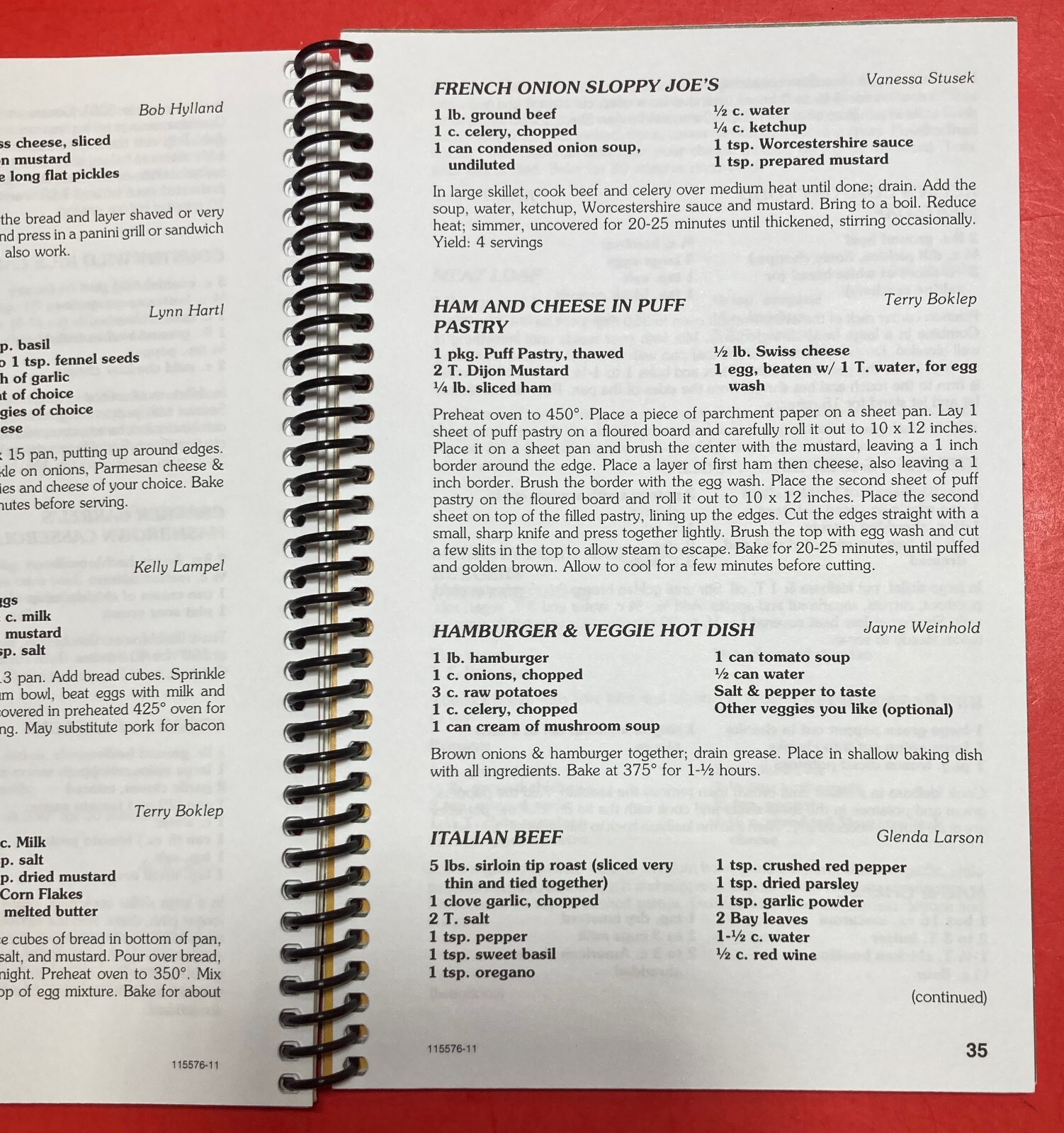 LAKE STATE FEDERAL CREDIT UNION FAVORITES COOKBOOK 8.5X6 INCHES MOOSE LAKE MINN.