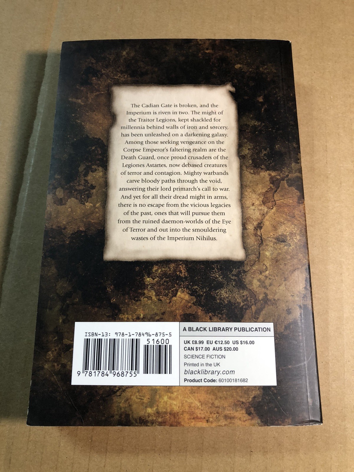 The Lords of Silence by Chris Wraight Warhammer 40k Paperback