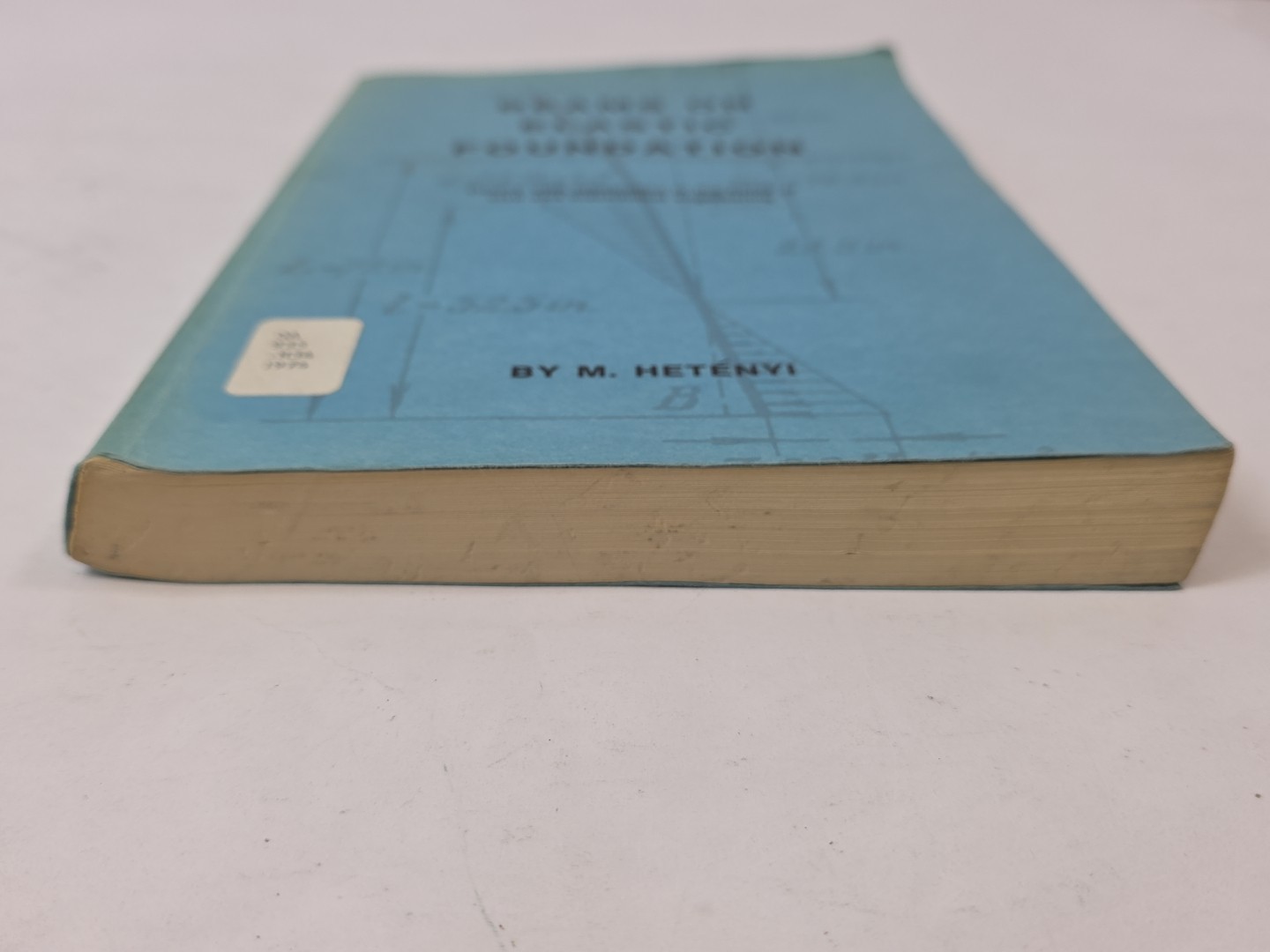 Beams on Elastic Foundation: Theory W/ Application By M. Hetenyi 1974