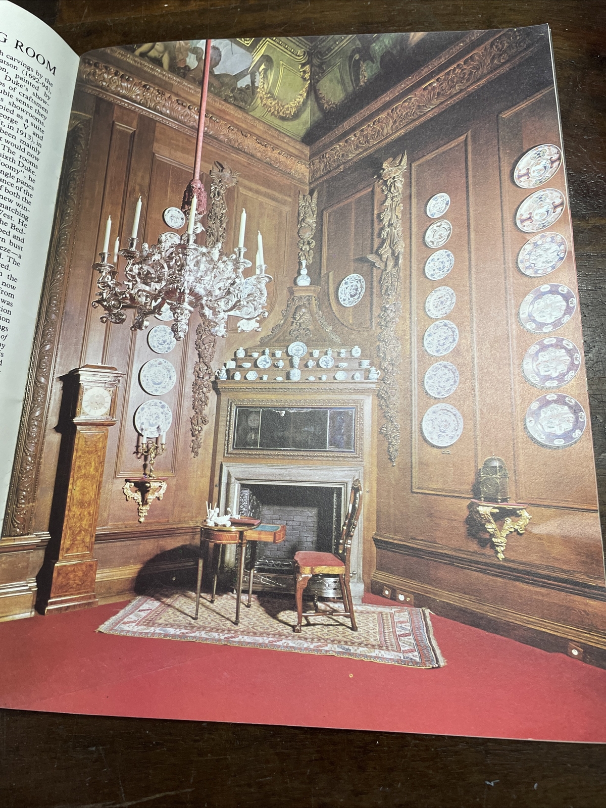 CHATSWORTH HOUSE, ENGLAND. 34 PAGES.