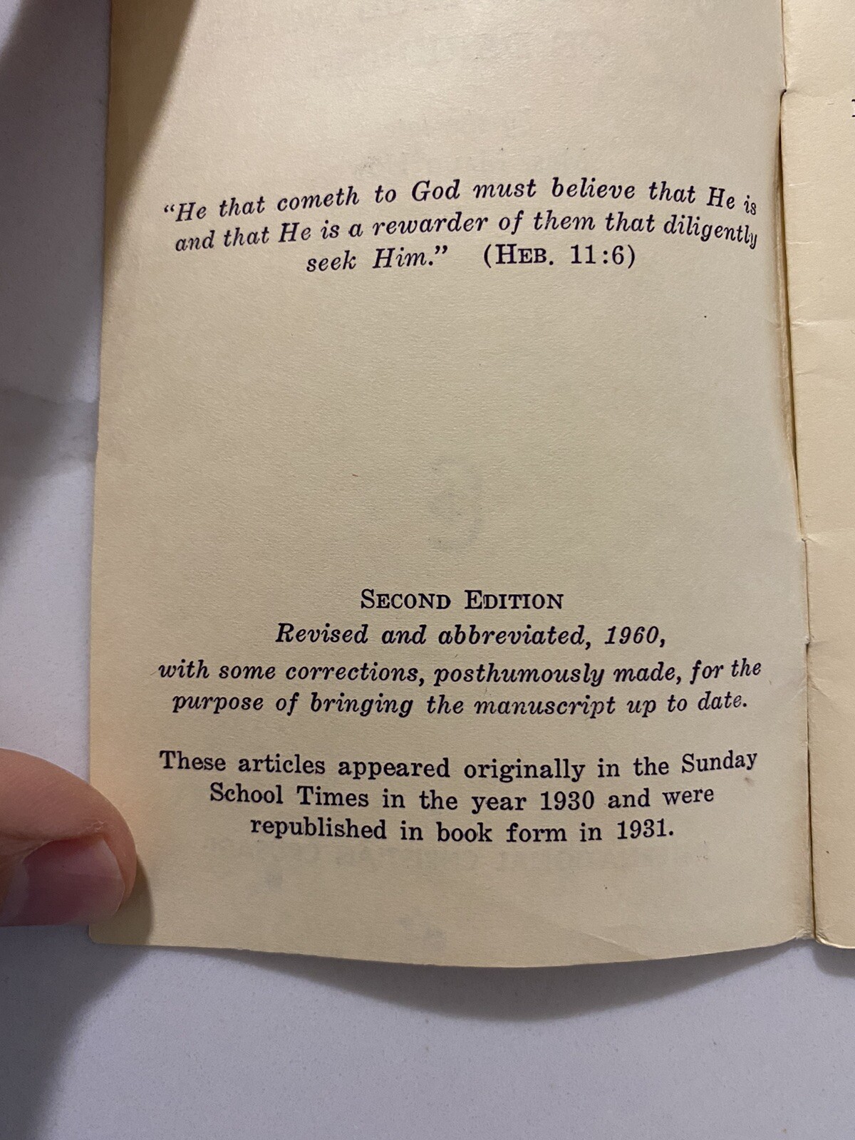 Vintage 2nd Edition Atheism International Christian Crusade Pamphlet 35 Pages