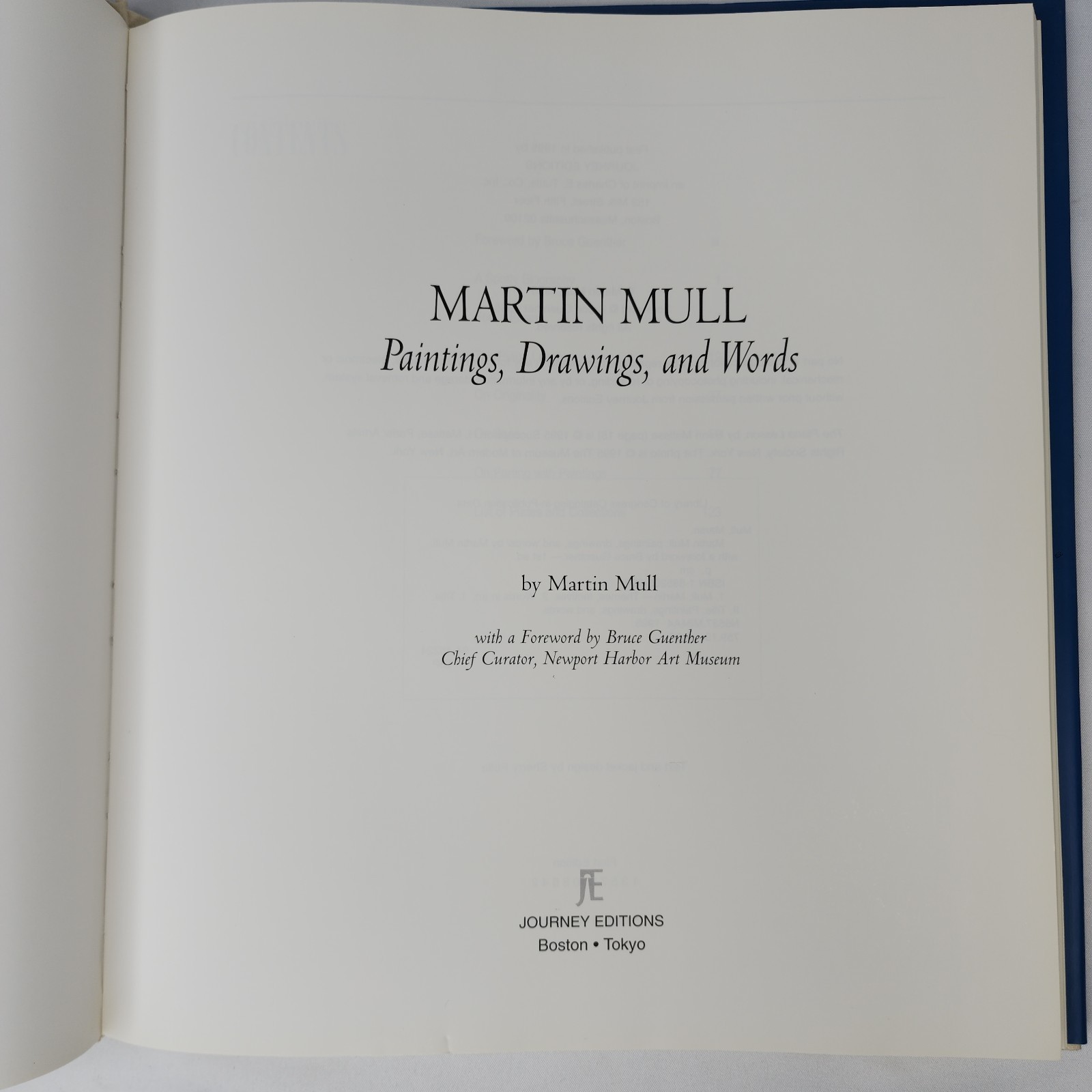 Martin Mull Paintings Drawings Words Hardcover Art Book 1995 Journey Editions