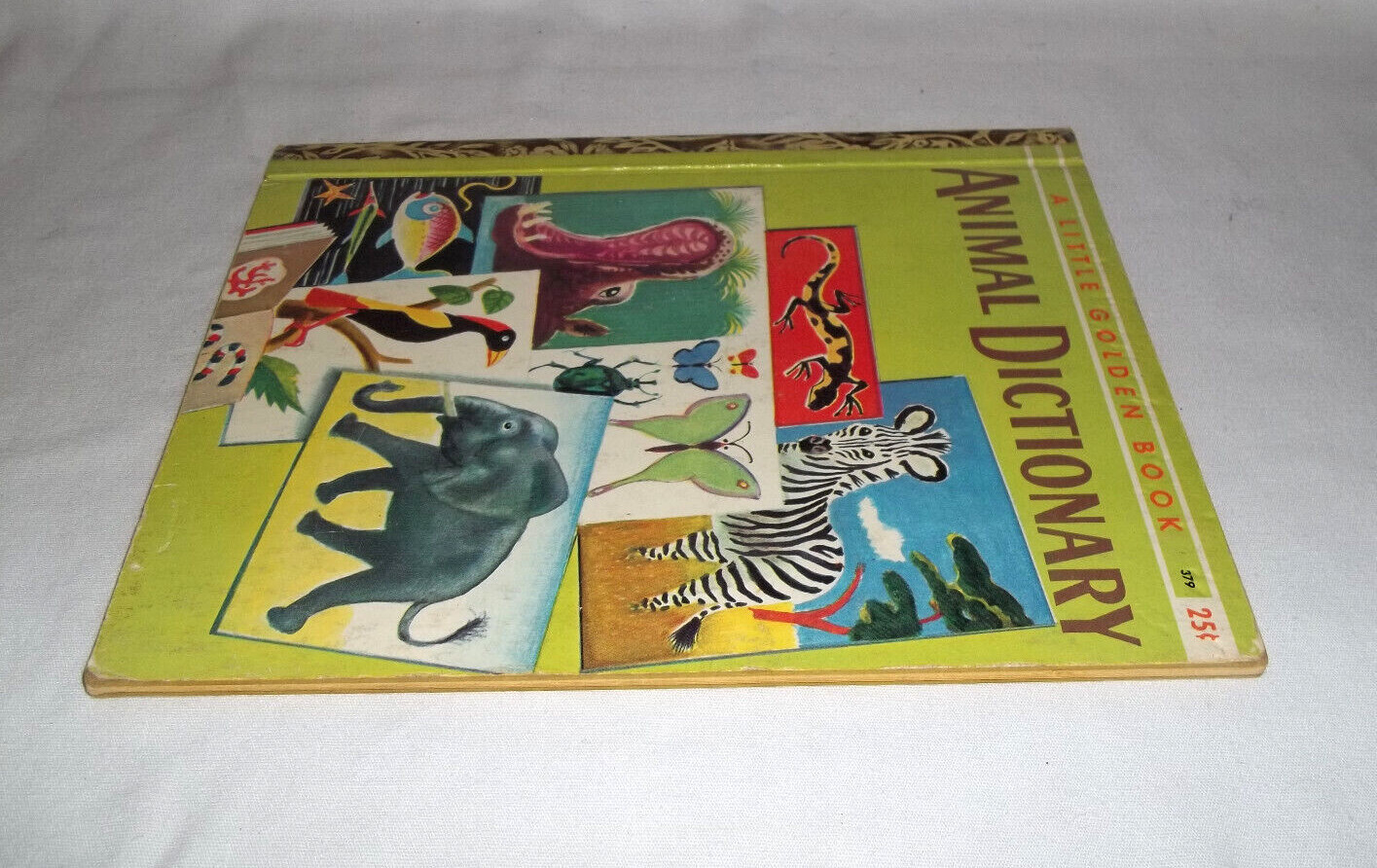 Animal Dictionary – A Little Golden Book #379 – “A” 1st Edition – 1960