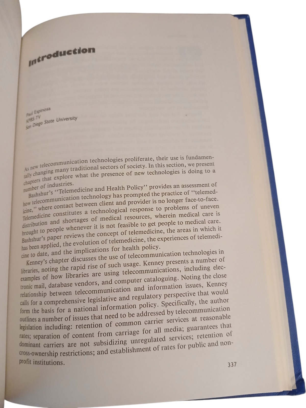 Proceedings From The Tenth Annual Telecommunications Policy Research Conference