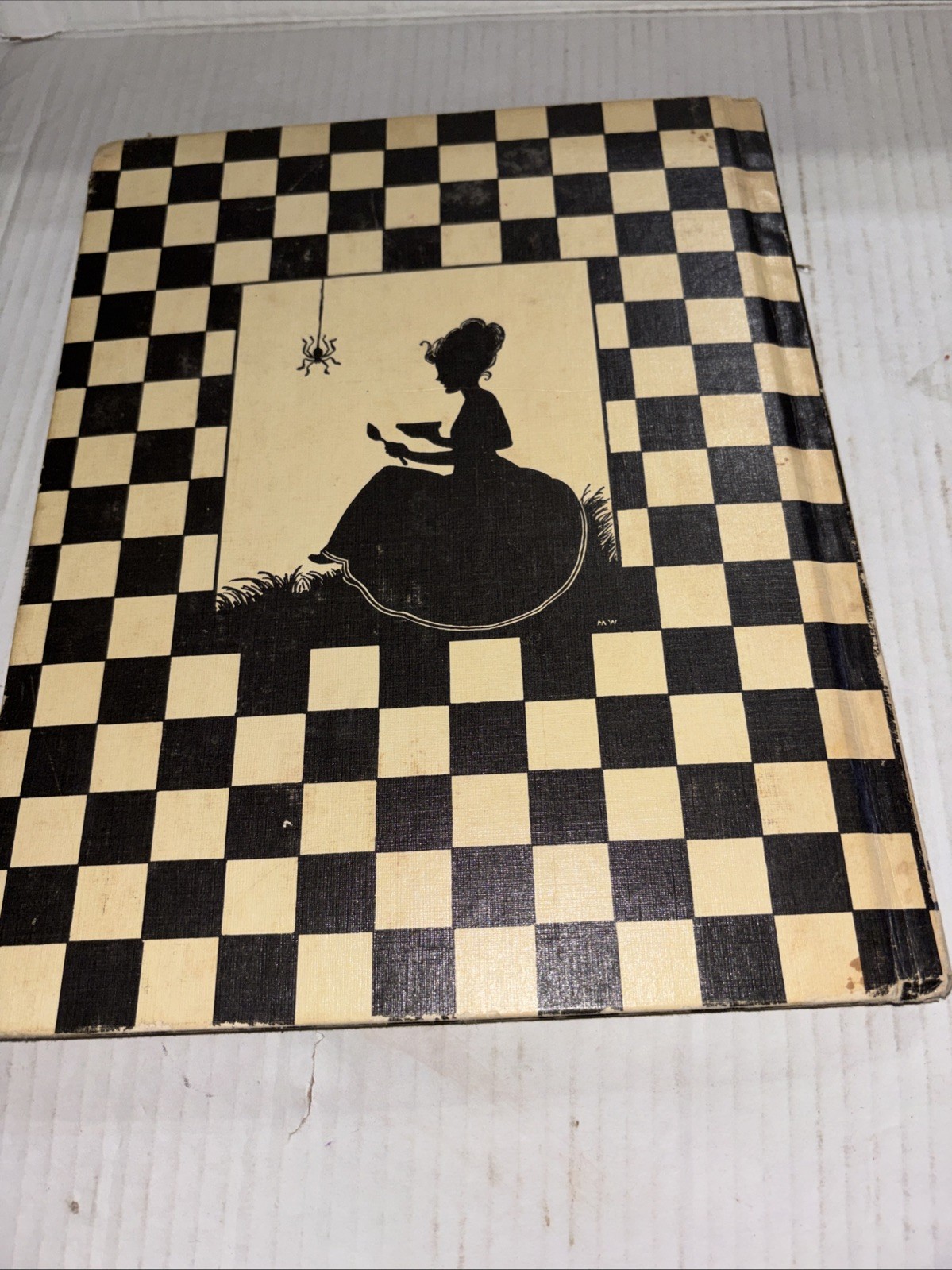Vintage 1966 The Real Mother Goose Hardcover Nursery Rhymes Book 12×9.25″