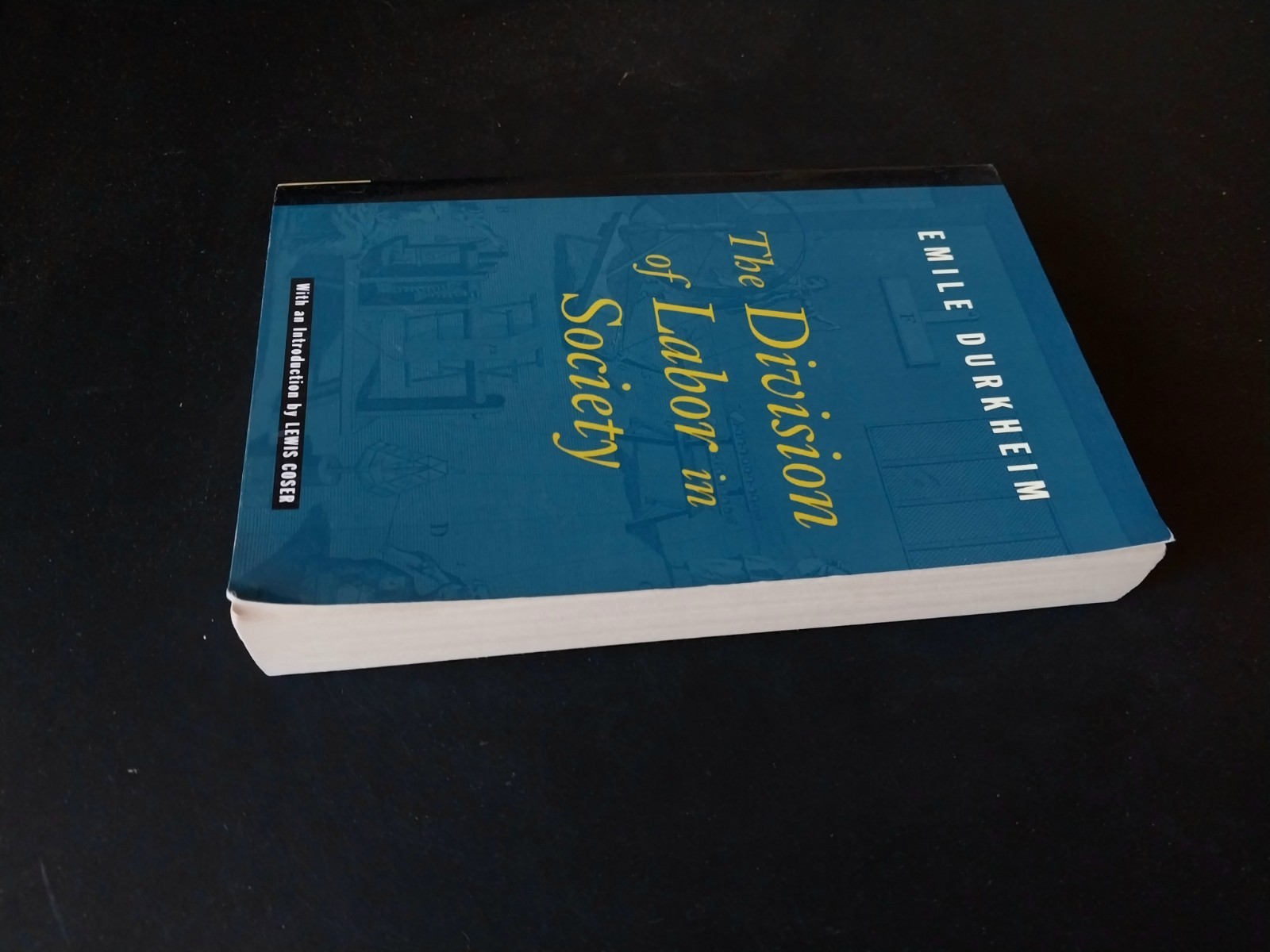 Emile Durkheim – The Division of Labour in Society – The Free Press 9th Printing