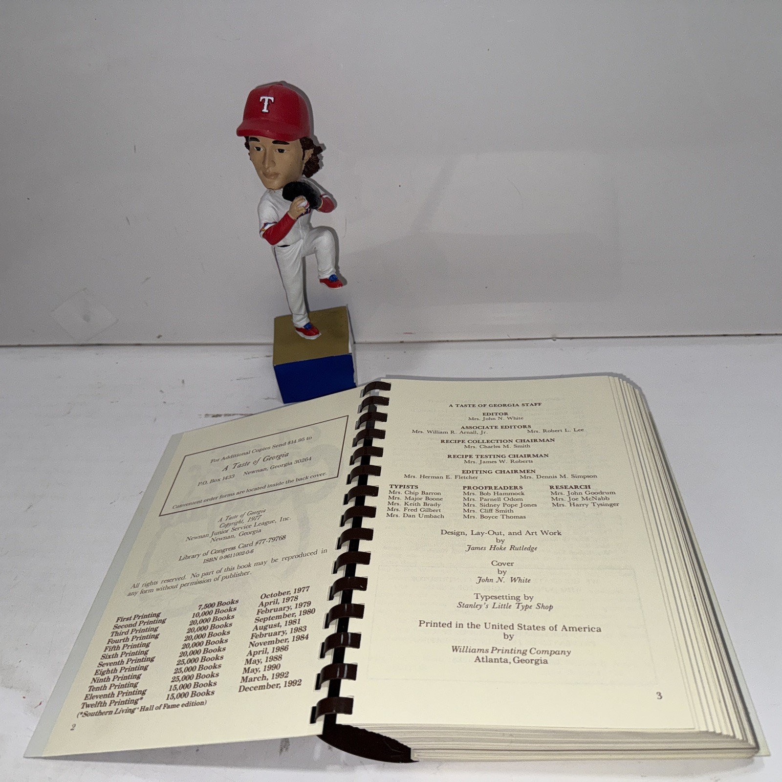 A TASTE OF GEORGIA 1994 Newman Junior Service League COOKBOOK Recipes