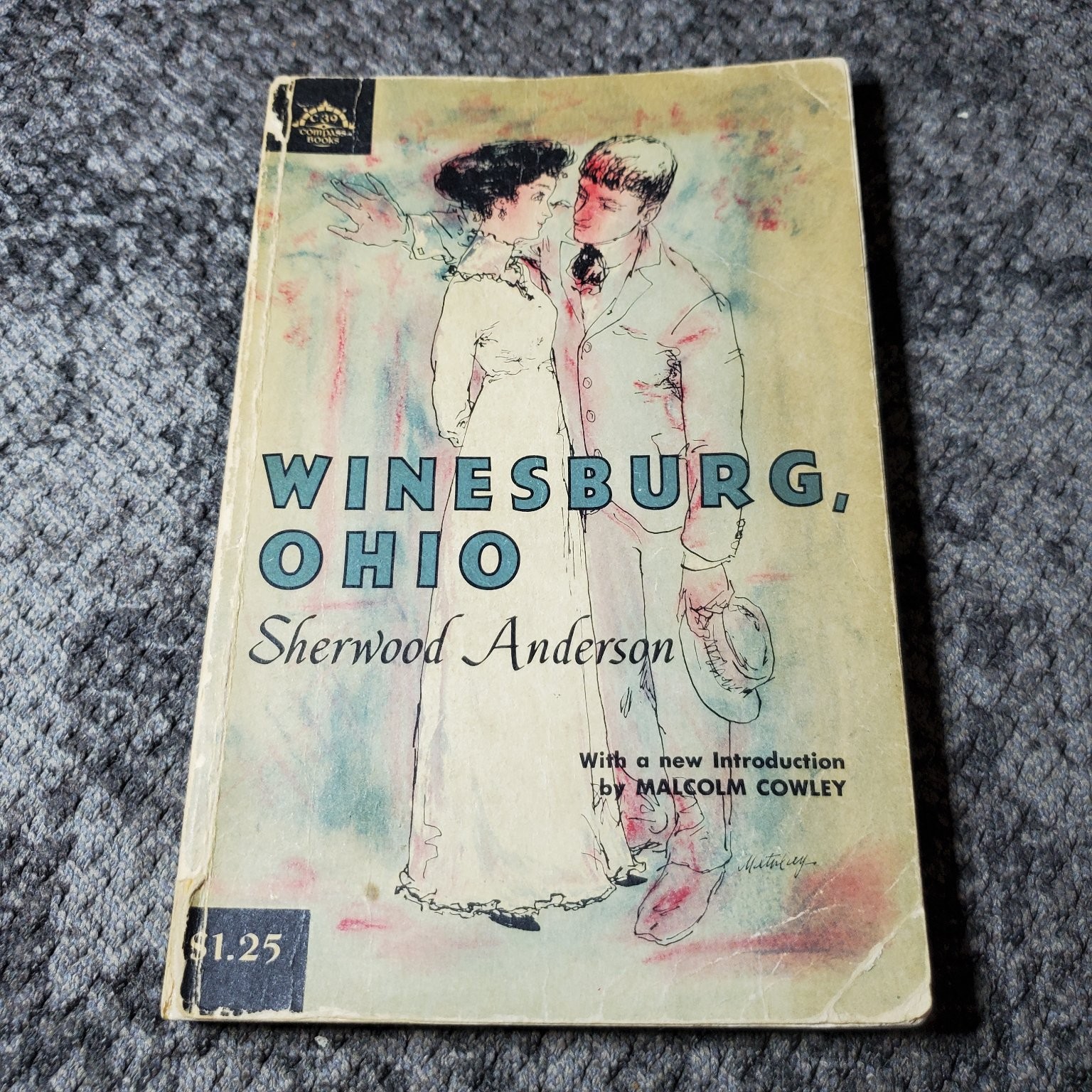 Winesburg, Ohio Sherwood Anderson 1962 Compass Books Edition Viking Press