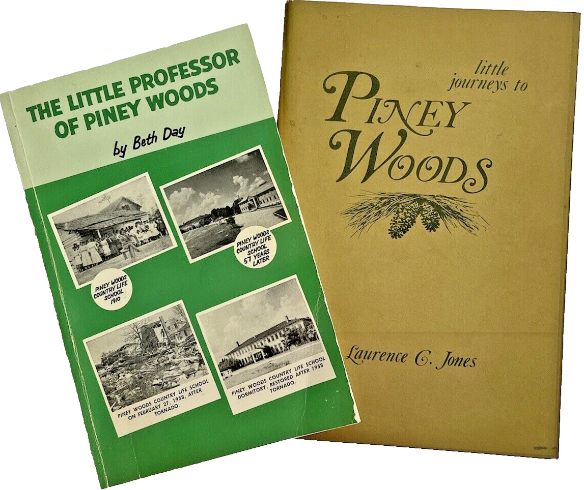 Little Professor of Piney Woods by Beth Day & Piney Woods Journeys by L. Jones